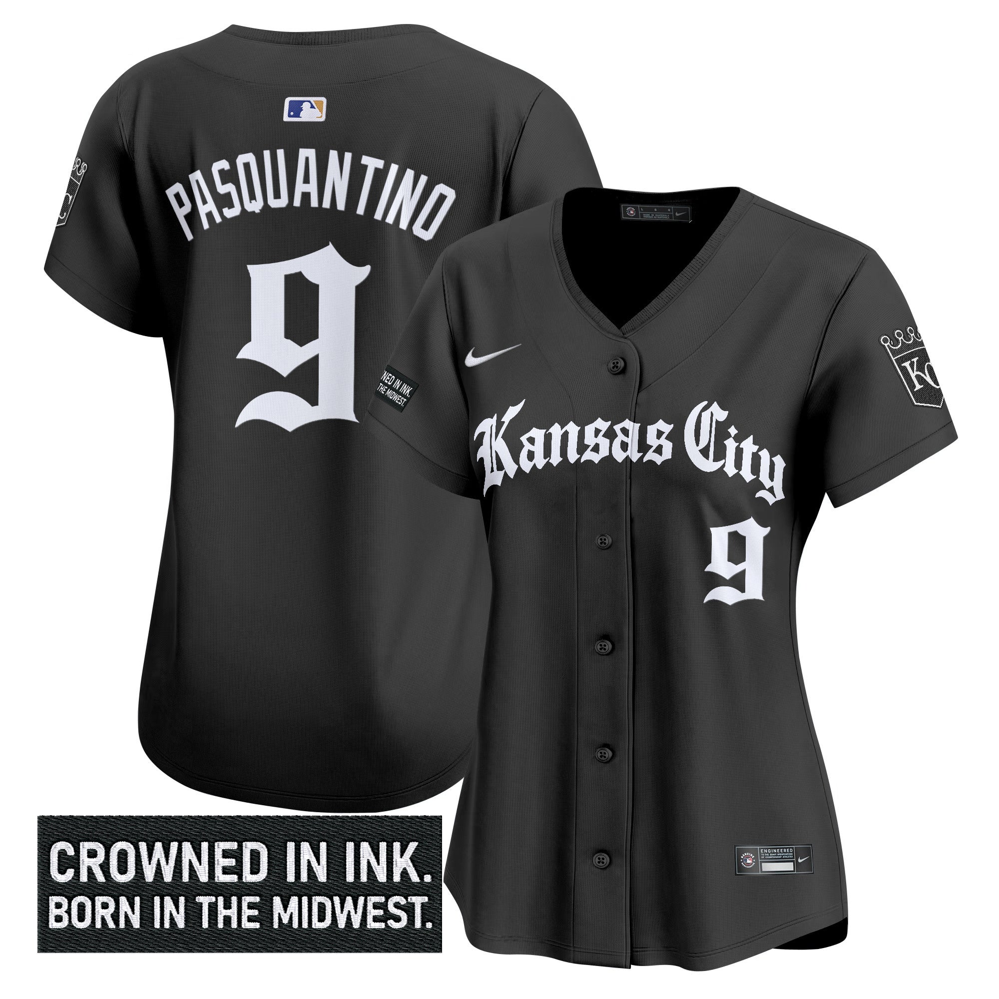Women’s Kansas City ‘Gothic Crown Edition’ Vapor Premier Limited Jersey