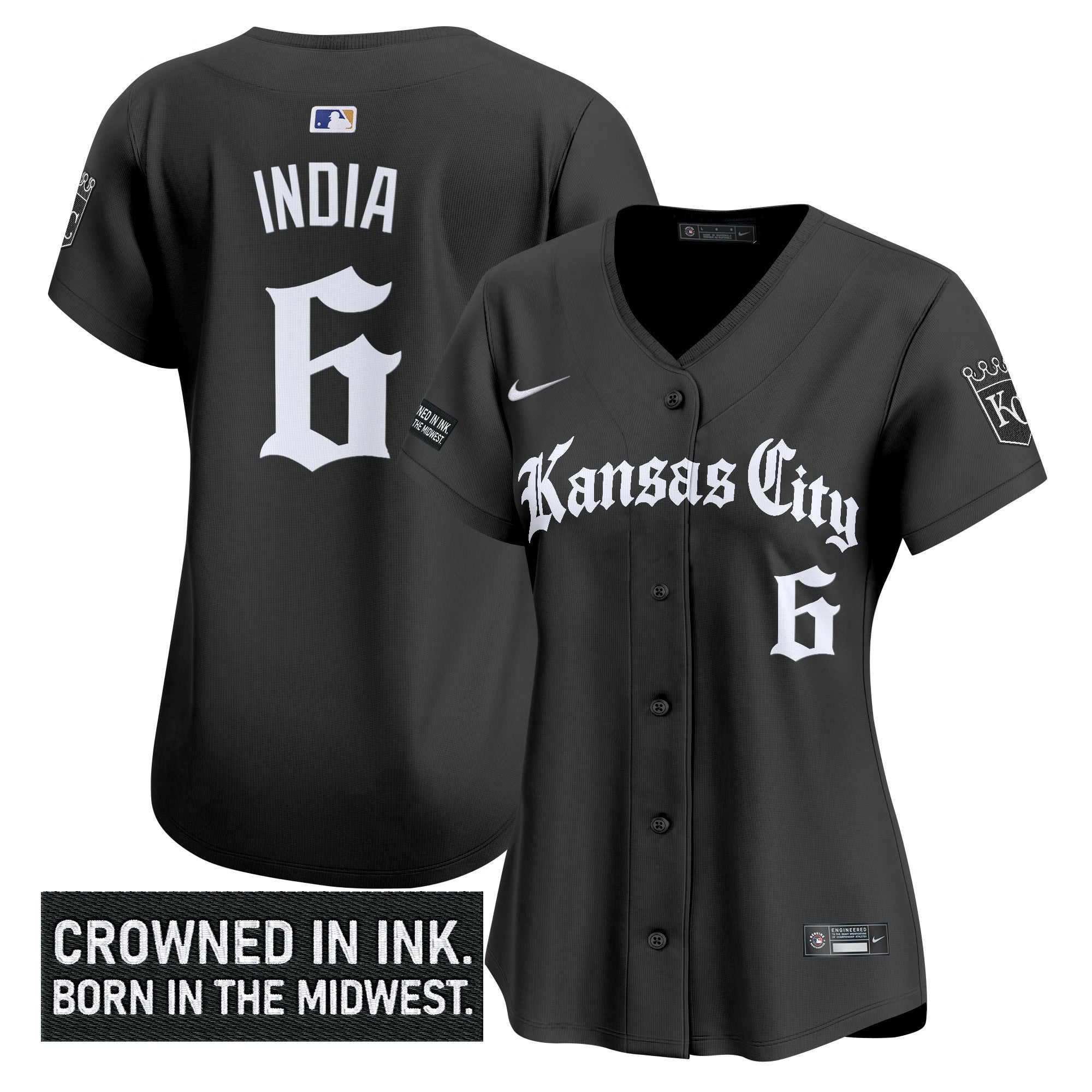 Women’s Kansas City ‘Gothic Crown Edition’ Vapor Premier Limited Jersey