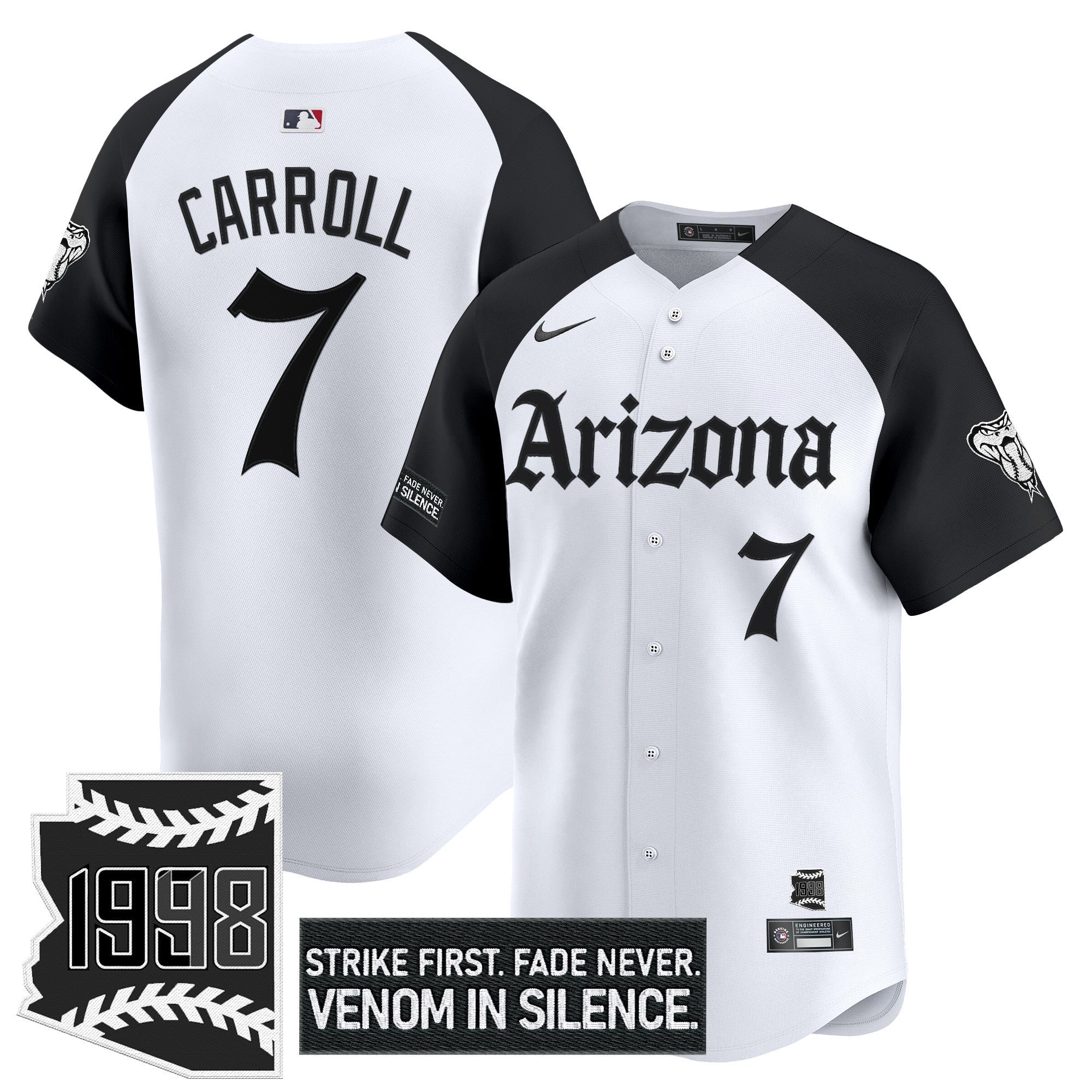 Men’s Arizona ‘Gothic Desert Fang Edition’ Vapor Premier Limited Jersey