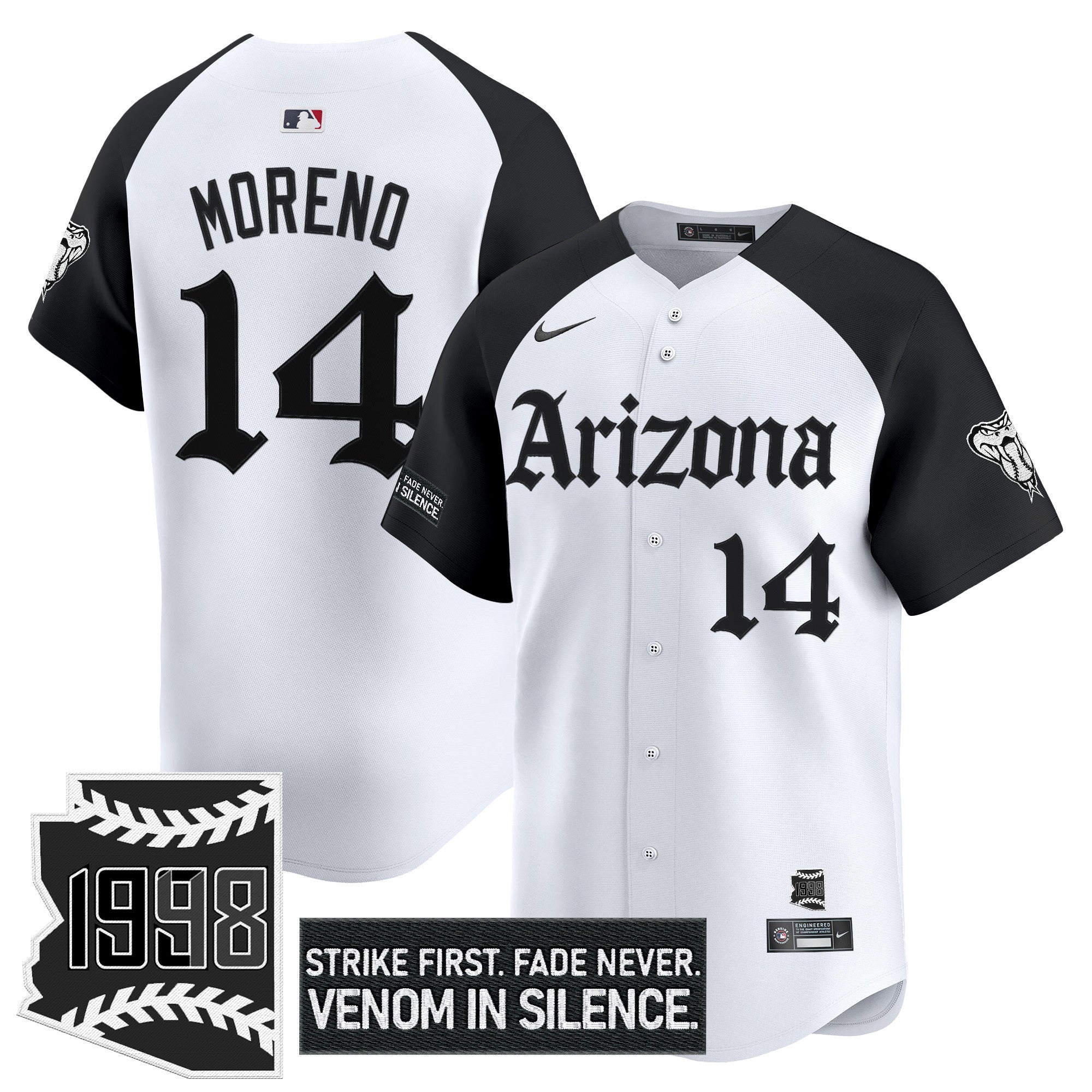 Men’s Arizona ‘Gothic Desert Fang Edition’ Vapor Premier Limited Jersey