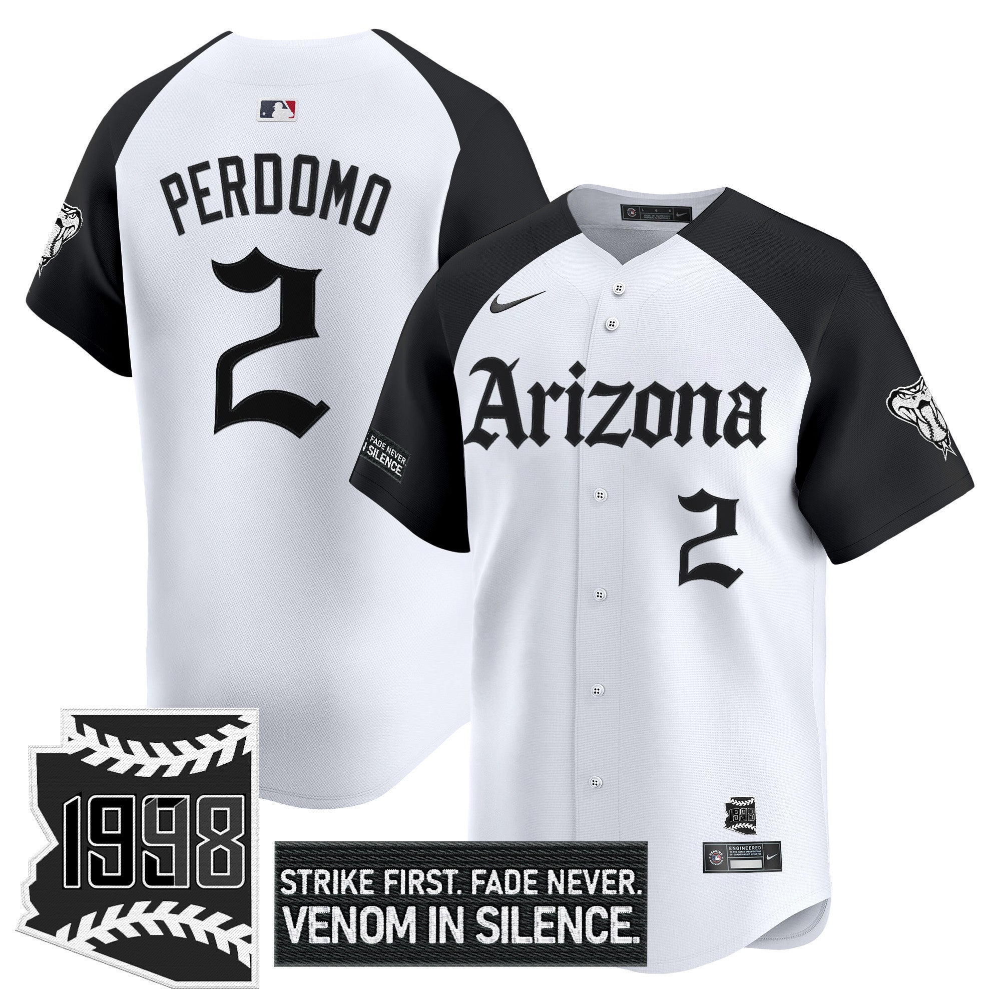 Men’s Arizona ‘Gothic Desert Fang Edition’ Vapor Premier Limited Jersey