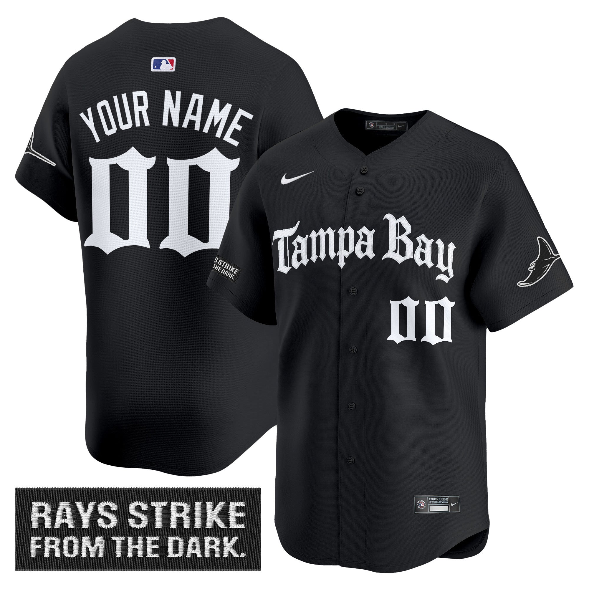 Tampa Bay ‘Gothic Deepwater Edition’ Vapor Premier Limited Custom Jersey
