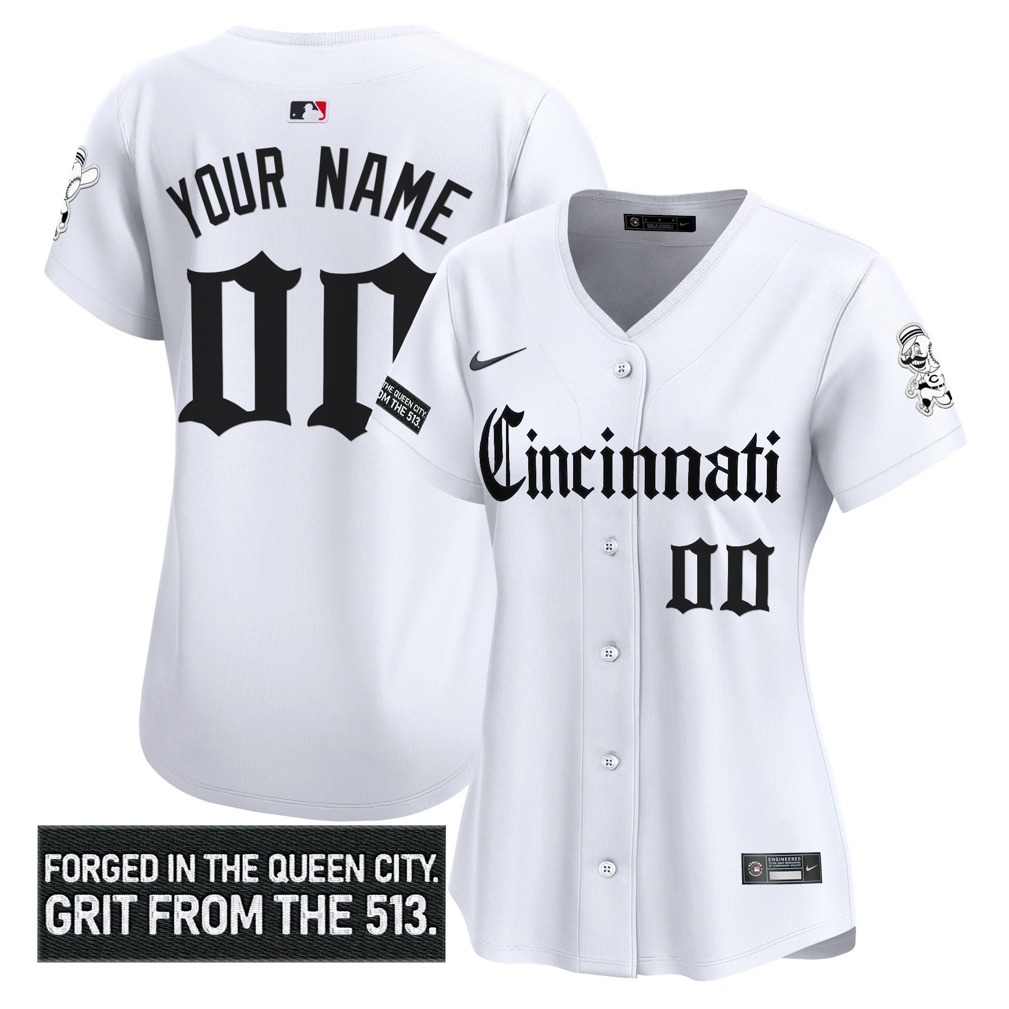 Cincinnati ‘Gothic Queen City Edition’ Vapor Premier Limited Custom Jersey
