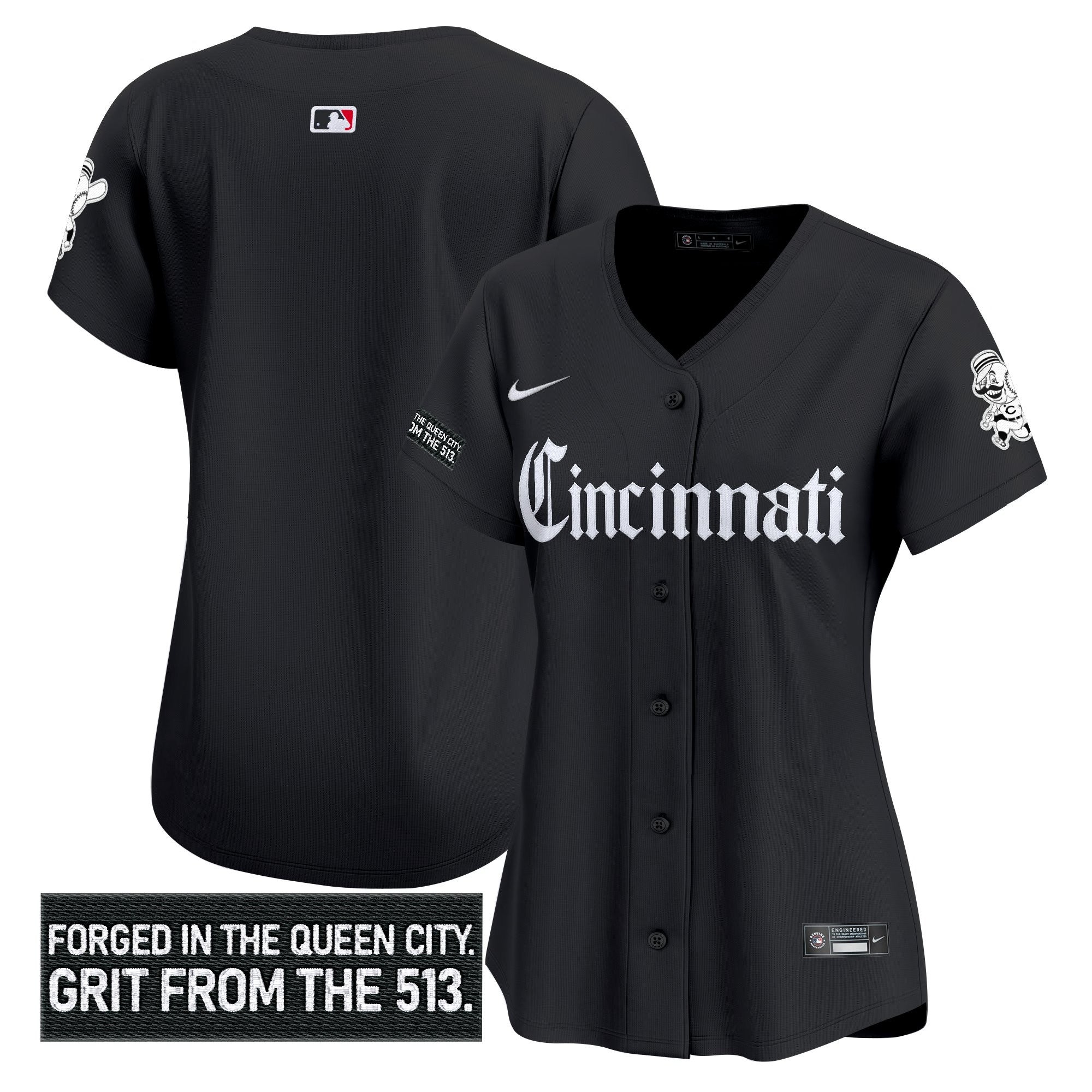 Women’s Cincinnati ‘Gothic Queen City Edition’ Vapor Premier Limited Jersey