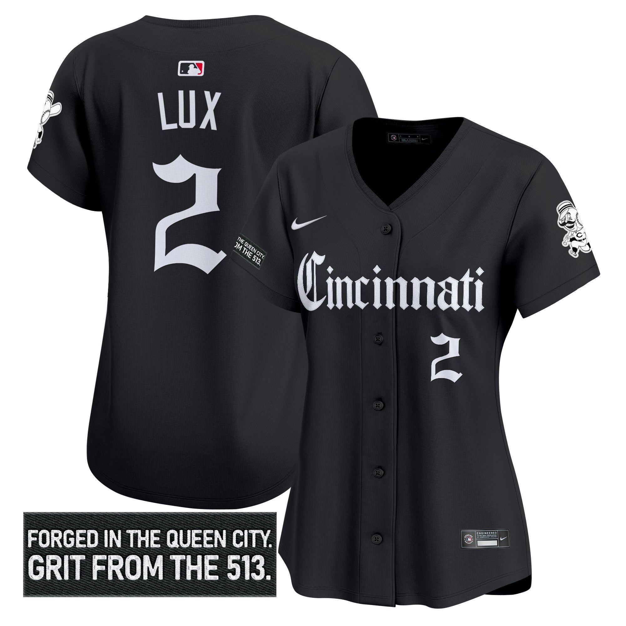 Women’s Cincinnati ‘Gothic Queen City Edition’ Vapor Premier Limited Jersey