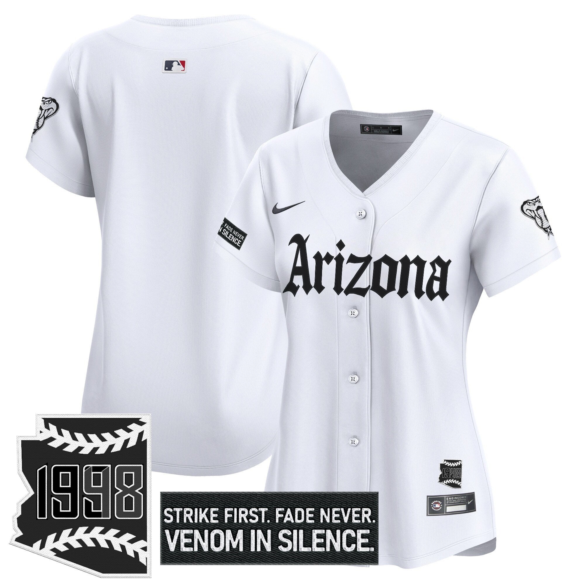 Women’s Arizona ‘Gothic Desert Fang Edition’ Vapor Premier Limited Jersey