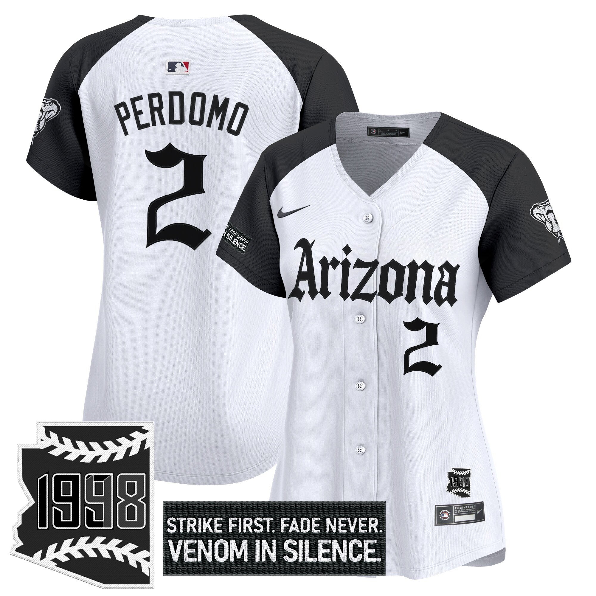 Women’s Arizona ‘Gothic Desert Fang Edition’ Vapor Premier Limited Jersey
