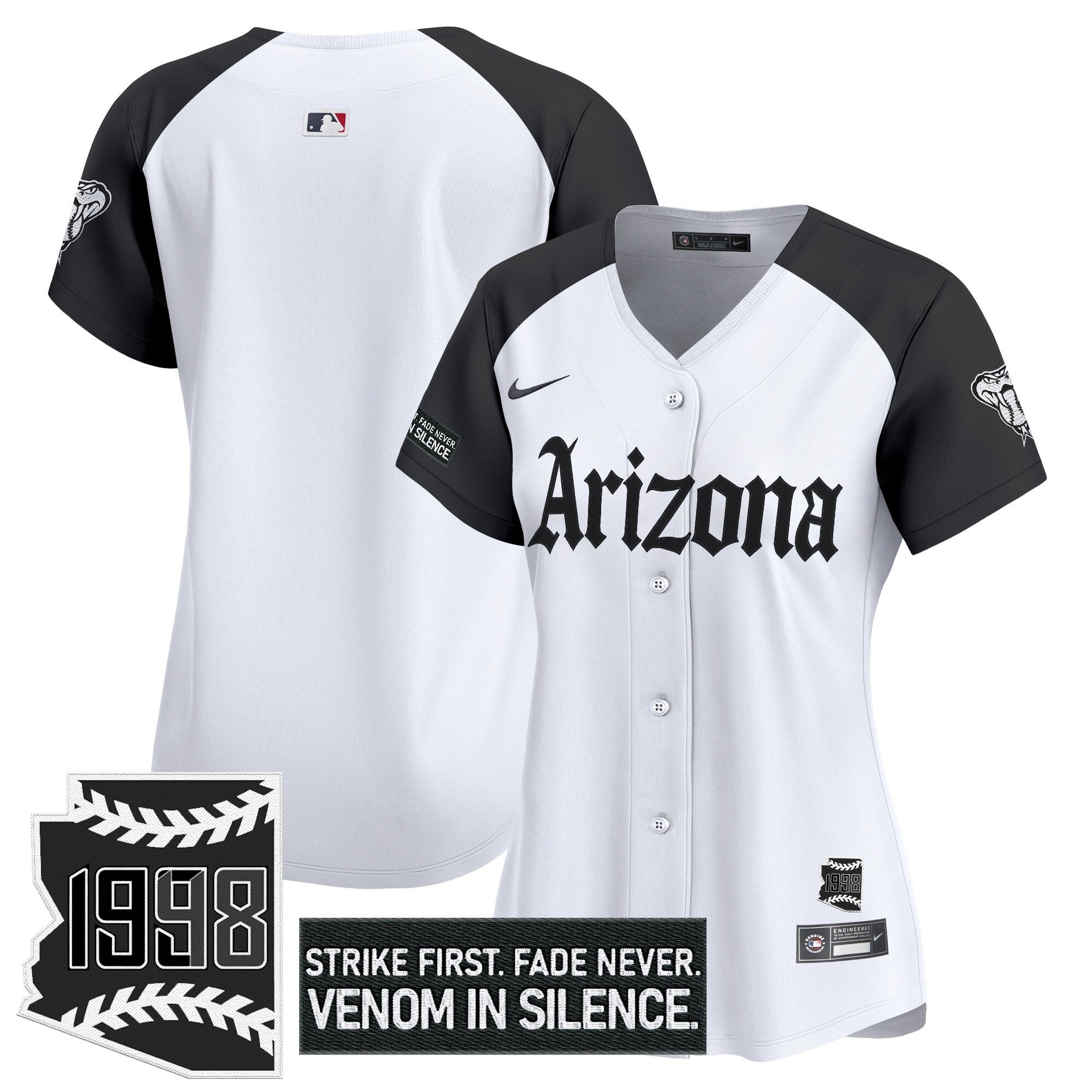 Women’s Arizona ‘Gothic Desert Fang Edition’ Vapor Premier Limited Jersey