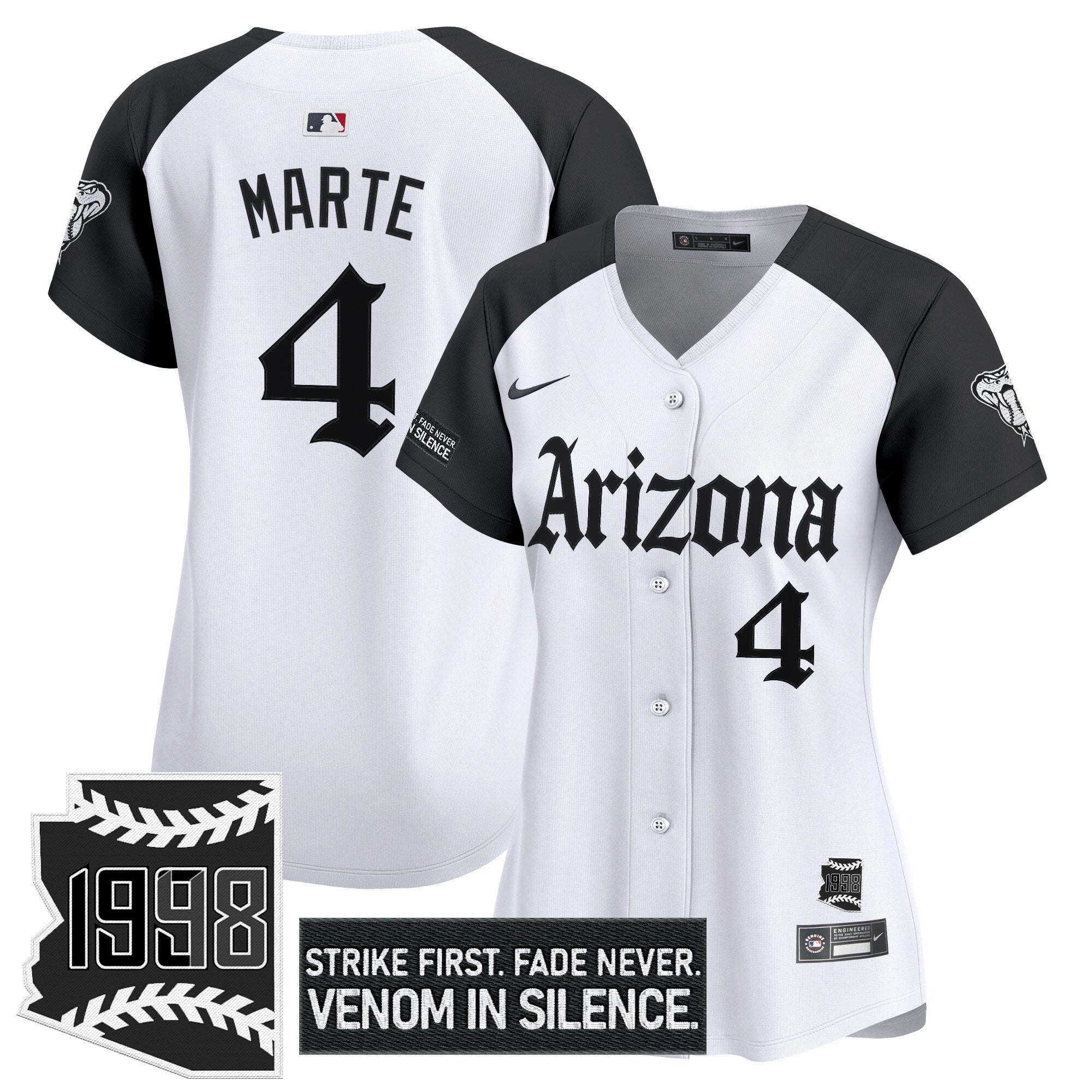 Women’s Arizona ‘Gothic Desert Fang Edition’ Vapor Premier Limited Jersey