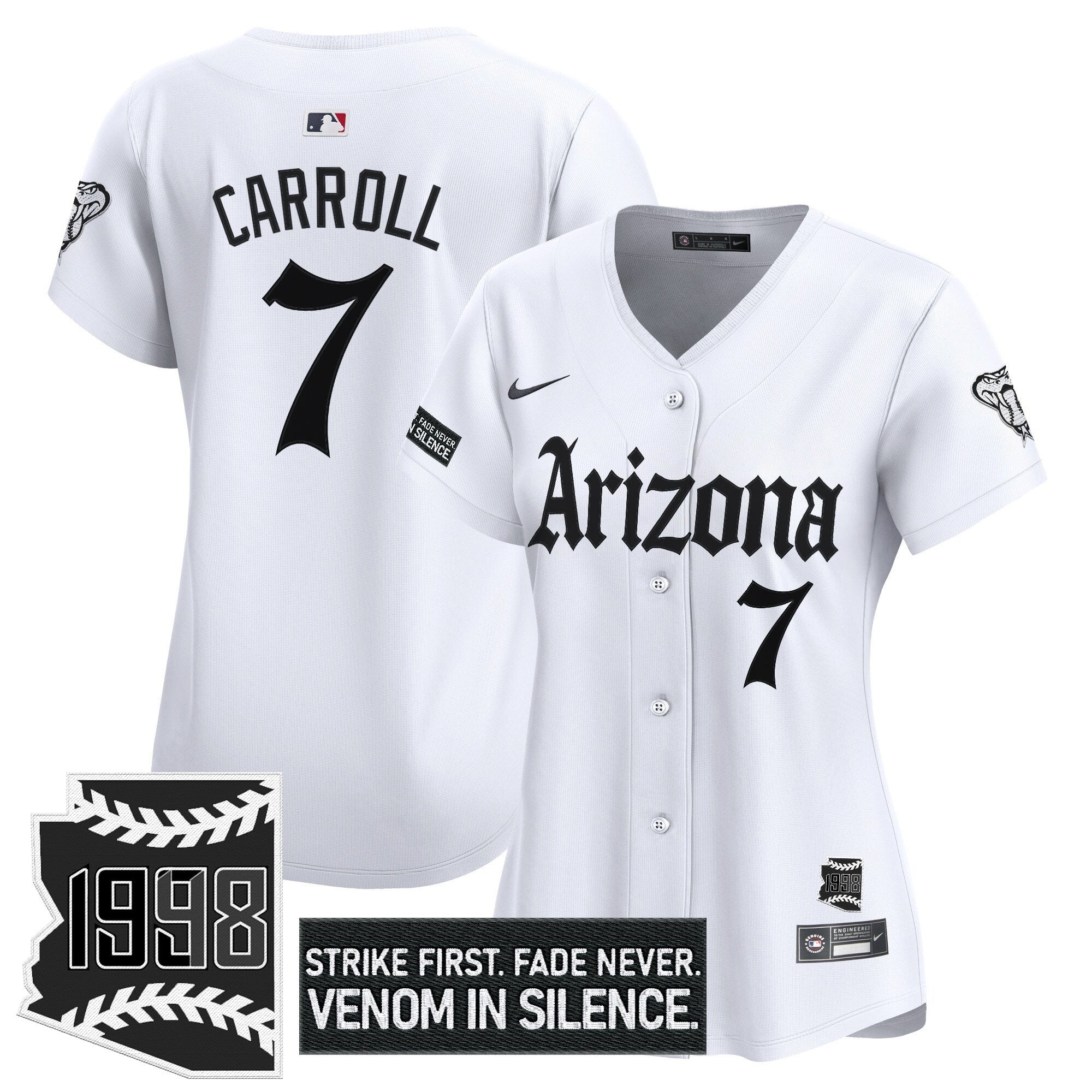 Women’s Arizona ‘Gothic Desert Fang Edition’ Vapor Premier Limited Jersey