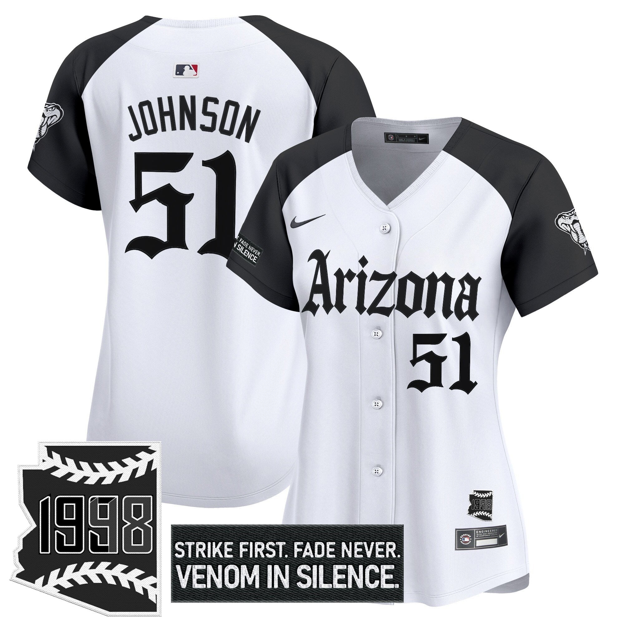 Women’s Arizona ‘Gothic Desert Fang Edition’ Vapor Premier Limited Jersey