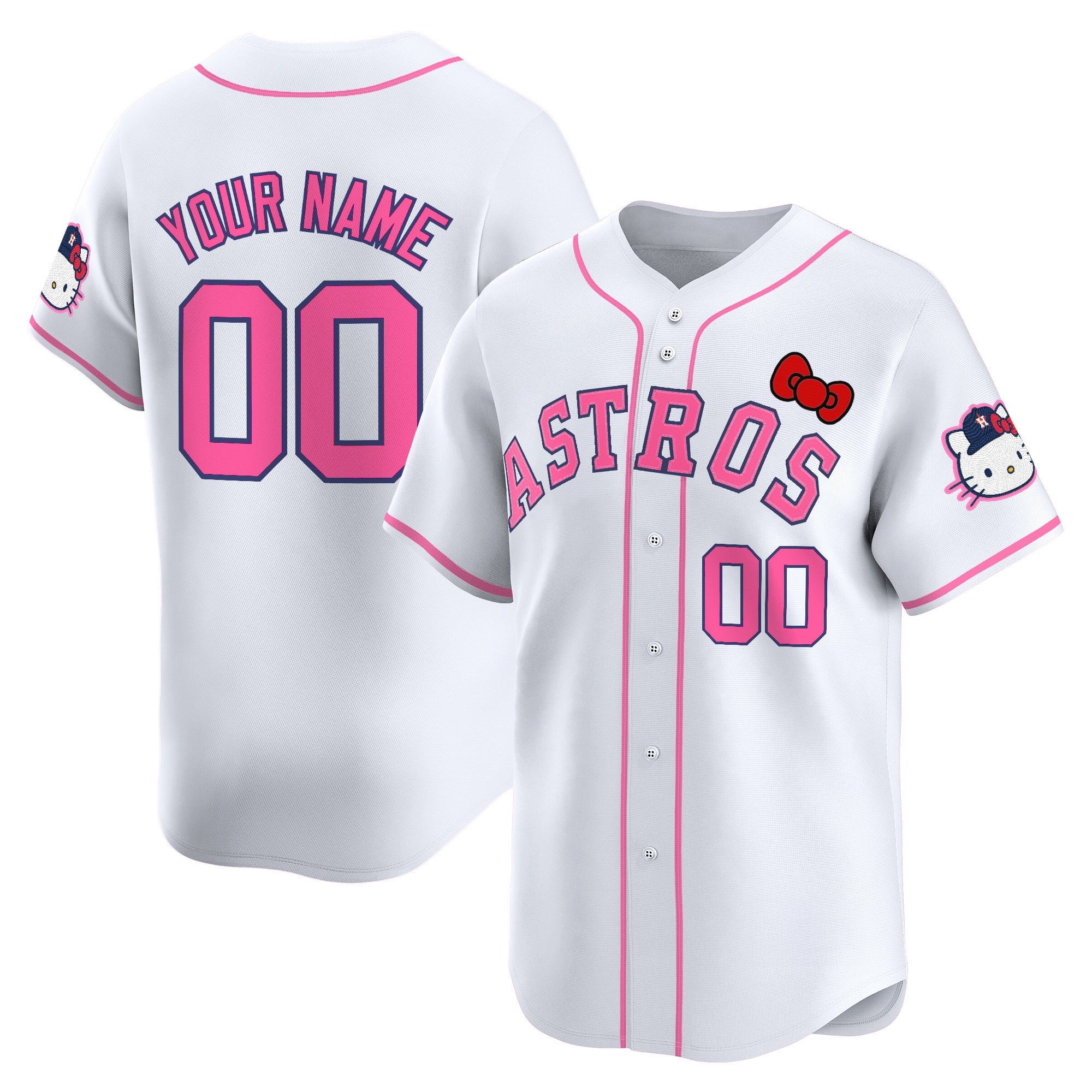 Houston Hello Kitty Vapor Premier Limited Custom Jersey V2
