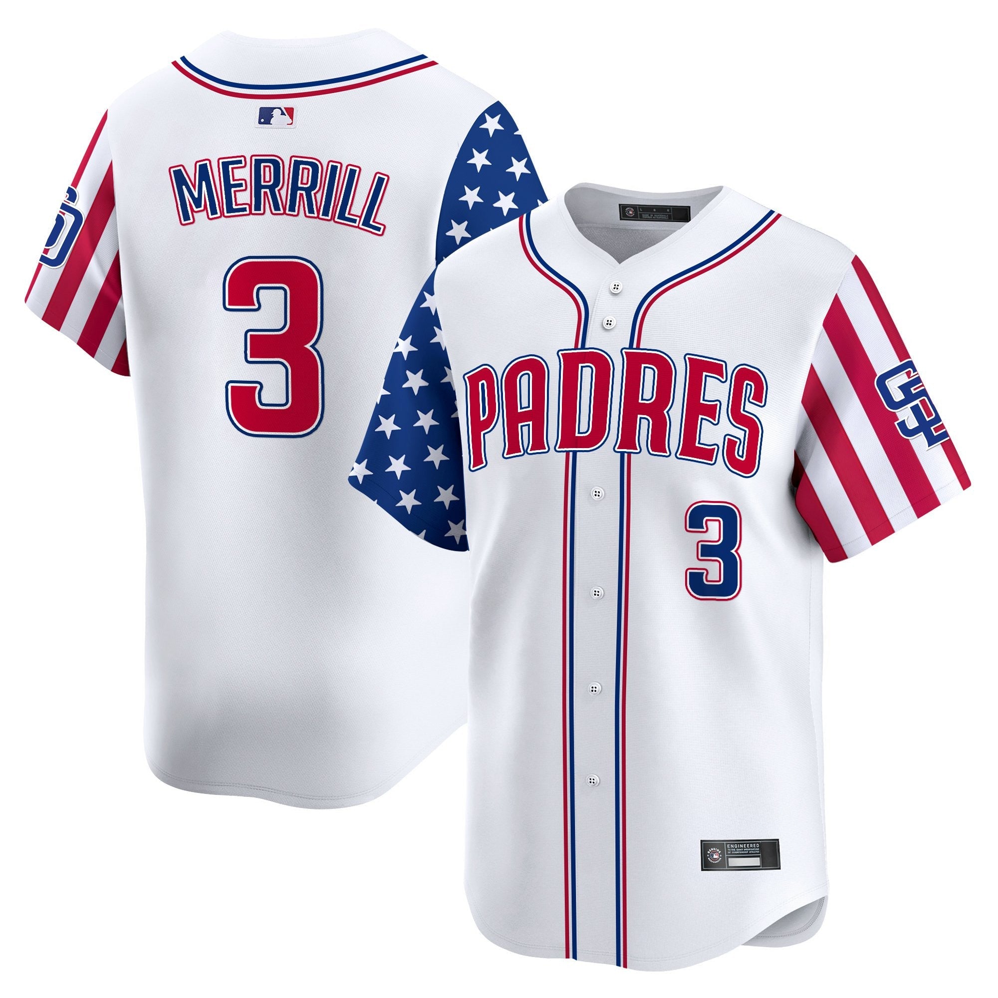 Men’s San Diego 2025 Independence Day Vapor Premier Limited Jersey
