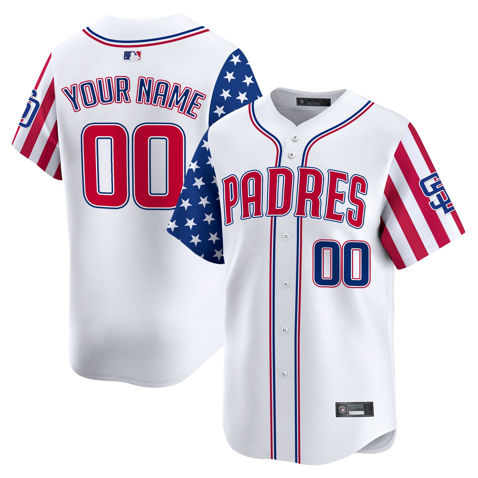 San Diego 2025 Independence Day Vapor Premier Limited Custom Jersey