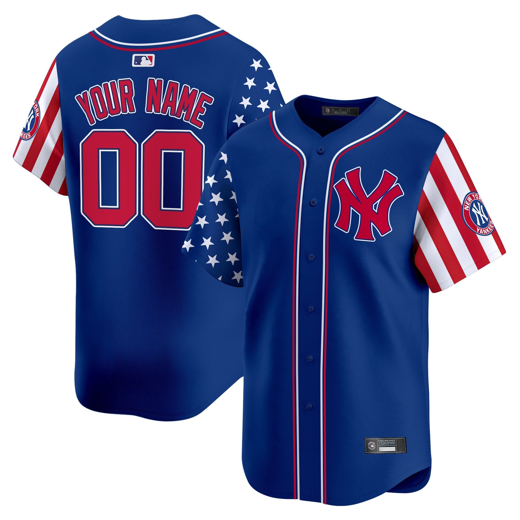 New York 2025 Independence Day Vapor Premier Limited Custom Jersey