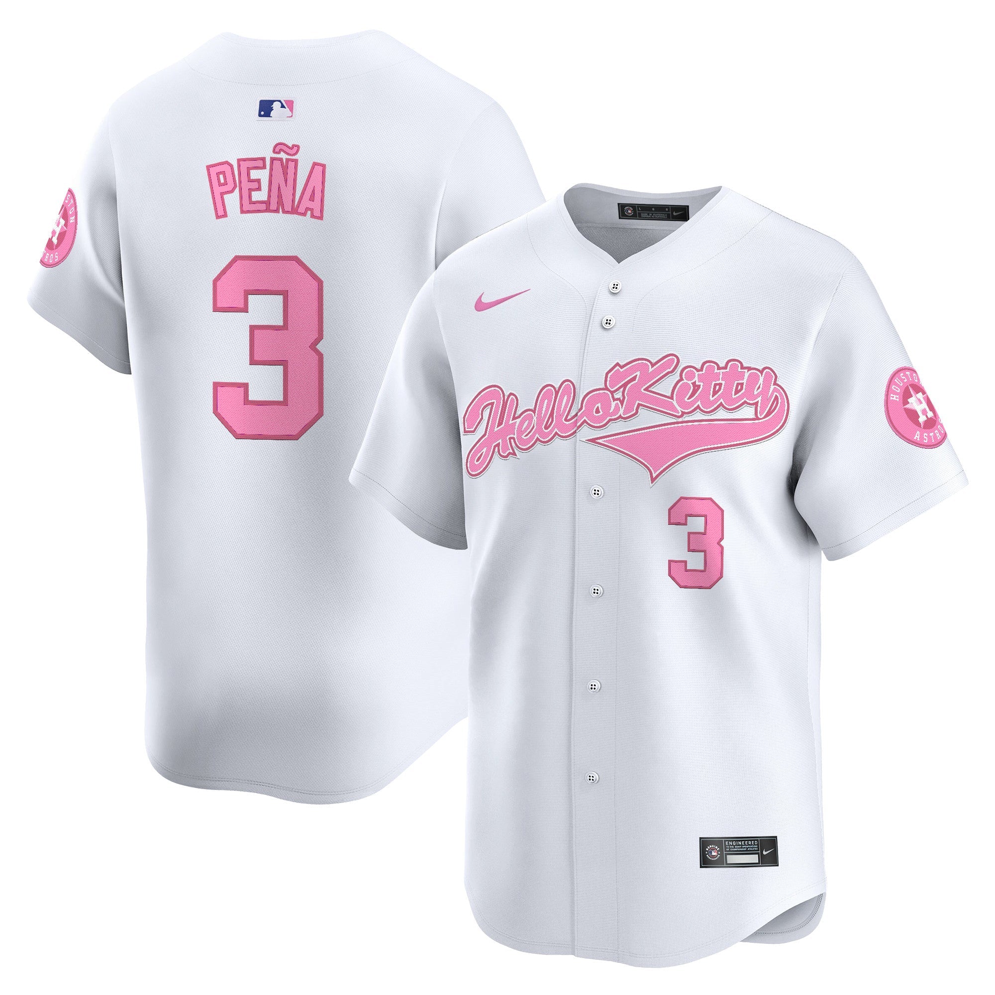 Houston Flex Base Fan Made Jersey