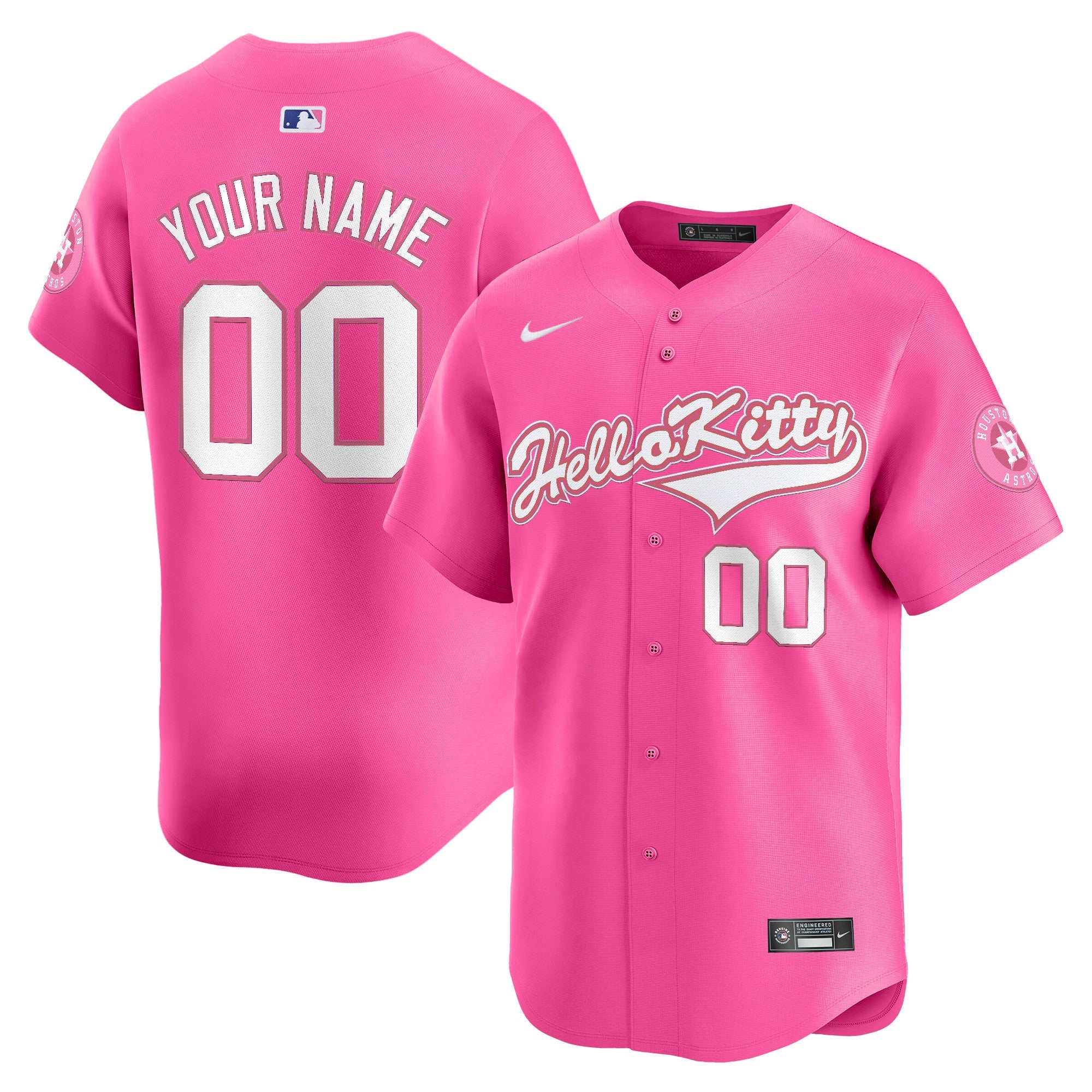 Houston Hello Kitty Vapor Premier Limited Custom Jersey