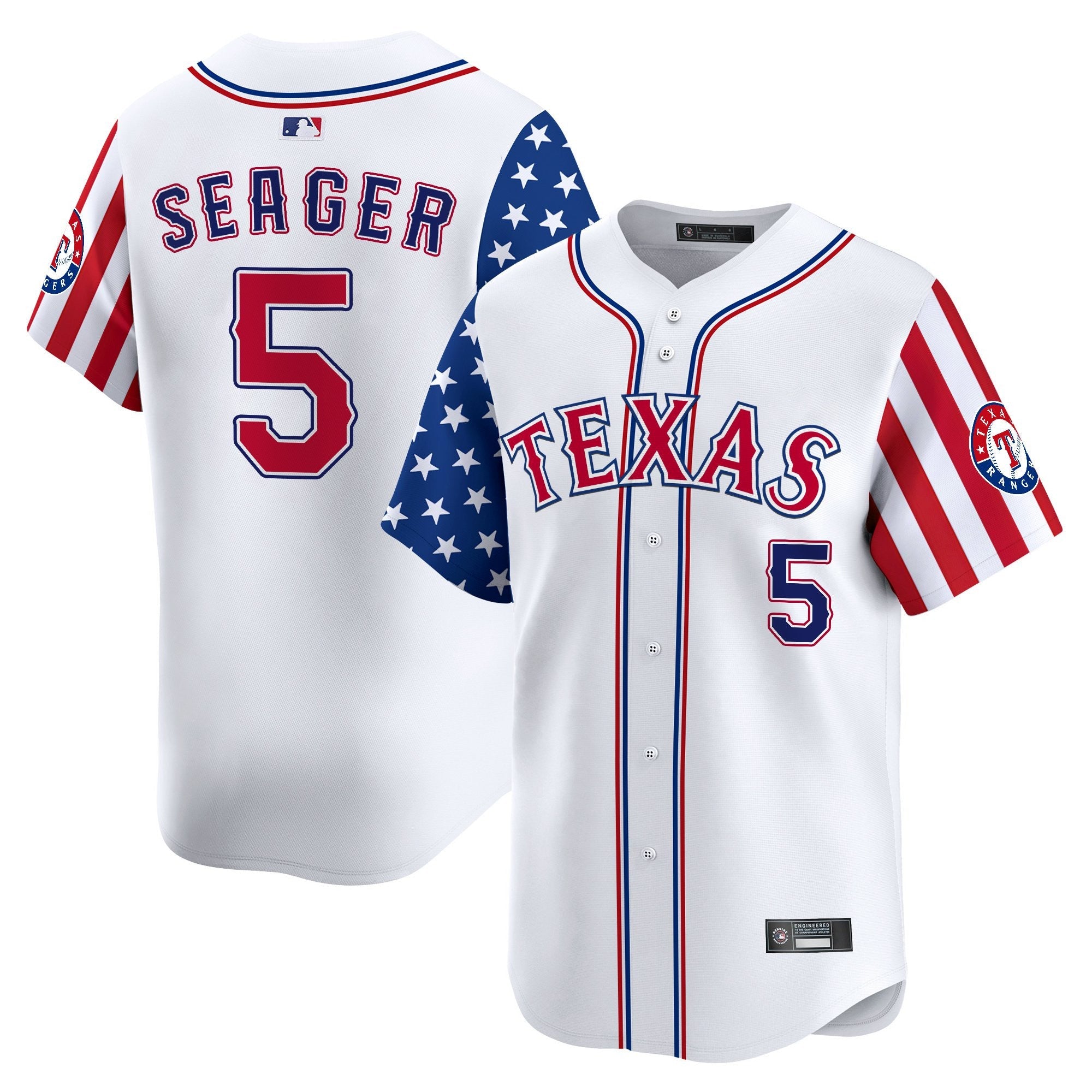 Men’s Texas 2025 Independence Day Vapor Premier Limited Jersey