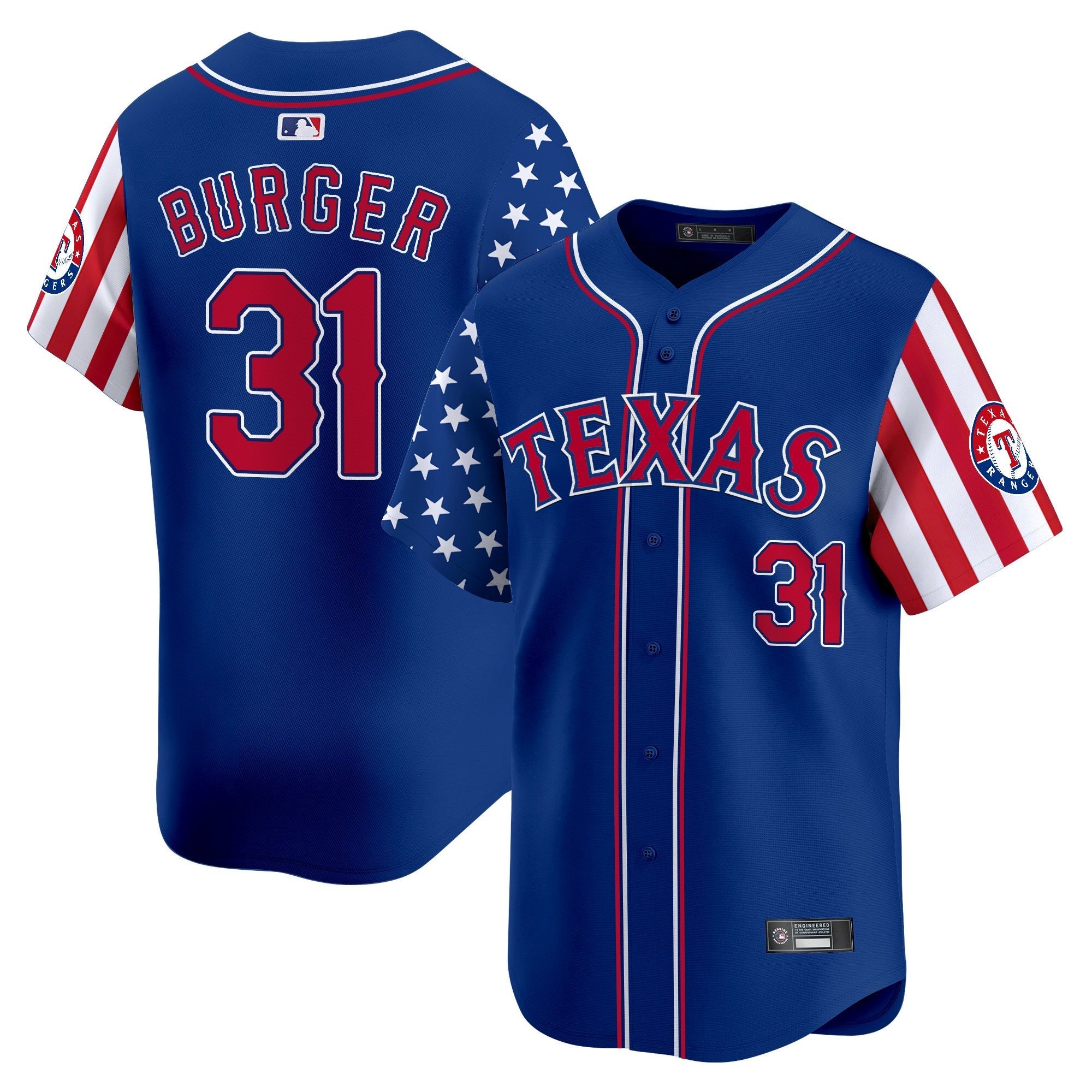 Men’s Texas 2025 Independence Day Vapor Premier Limited Jersey