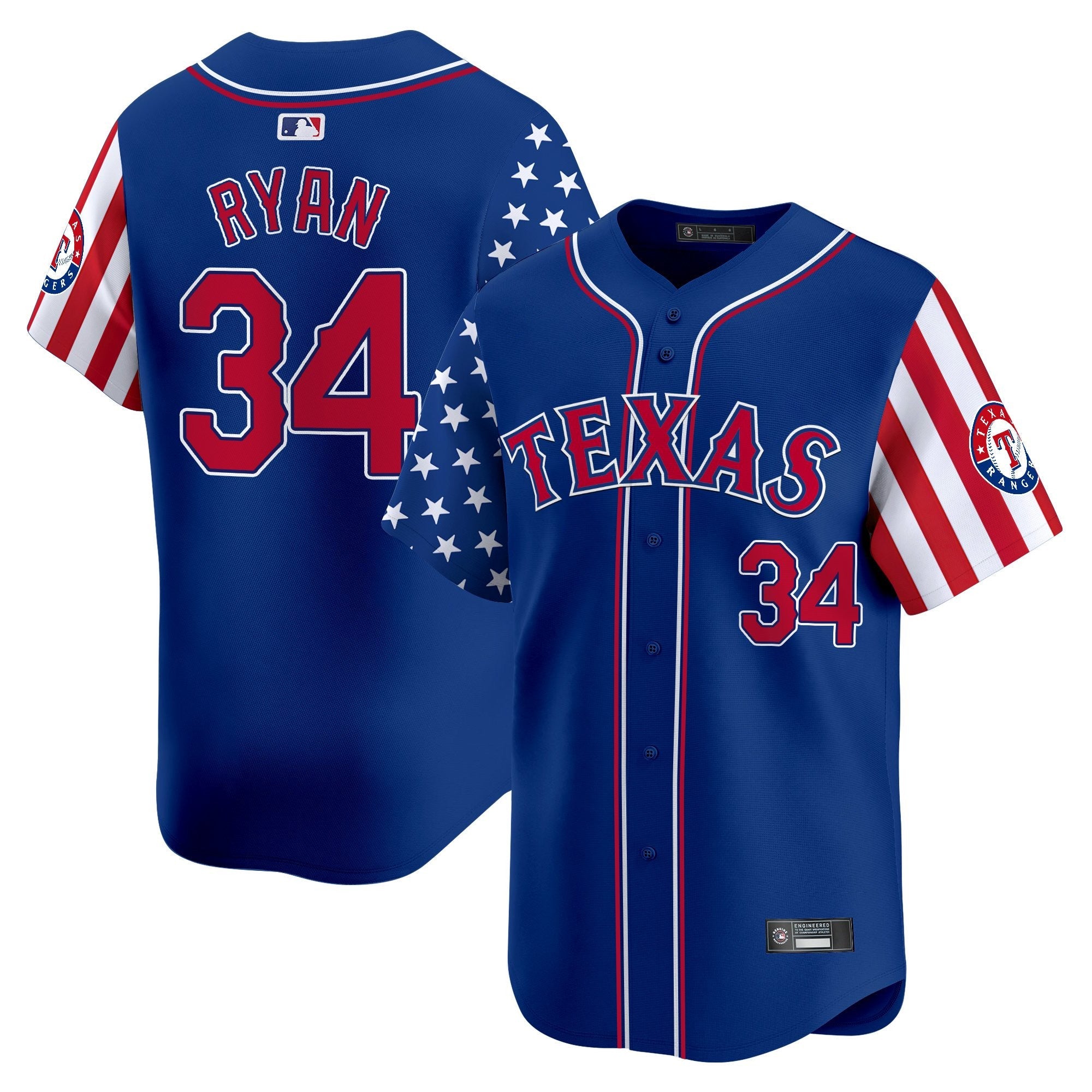 Men’s Texas 2025 Independence Day Vapor Premier Limited Jersey