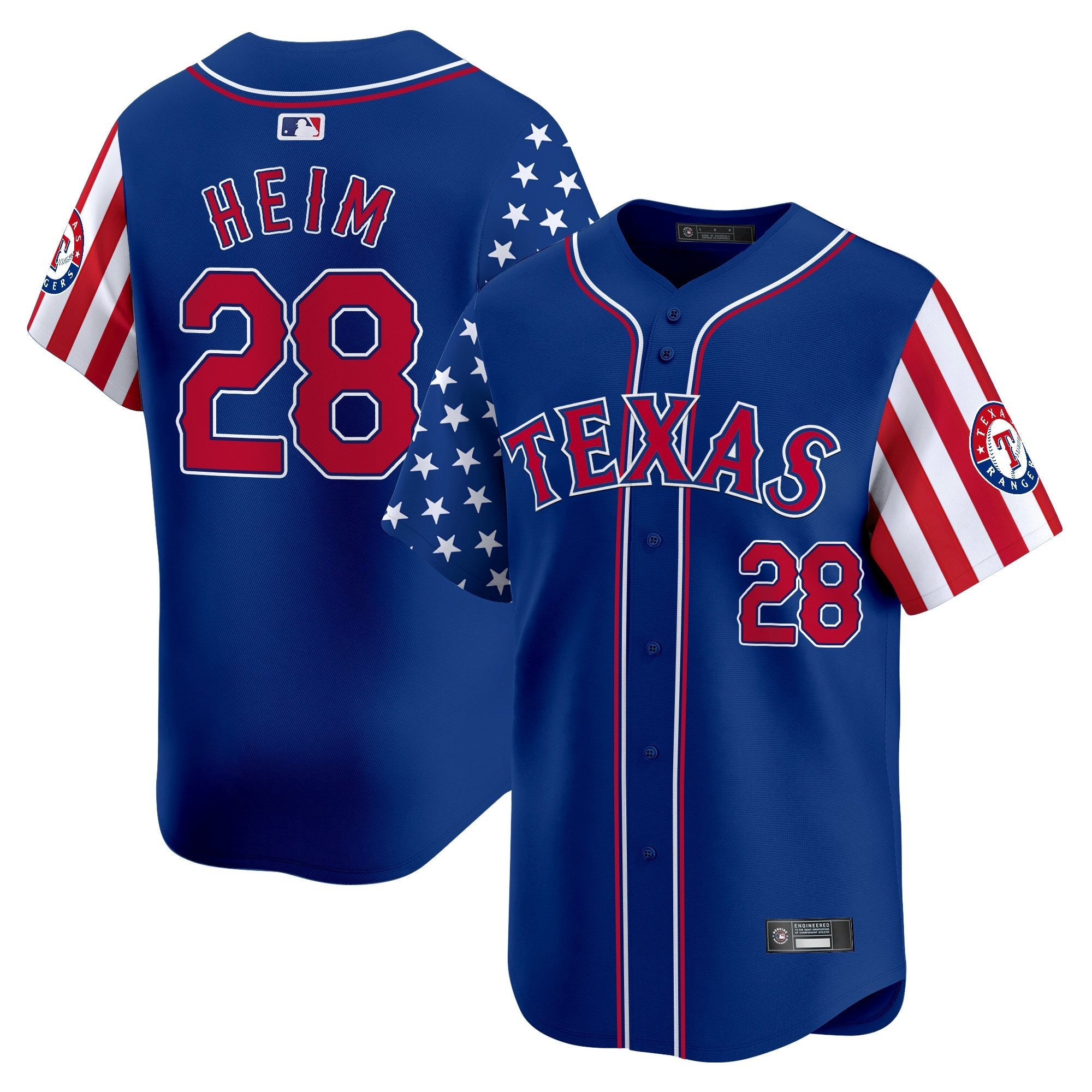 Men’s Texas 2025 Independence Day Vapor Premier Limited Jersey