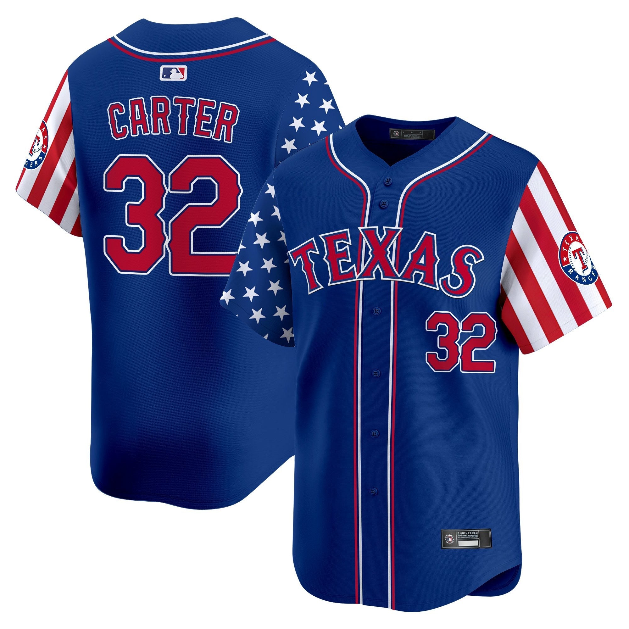 Men’s Texas 2025 Independence Day Vapor Premier Limited Jersey
