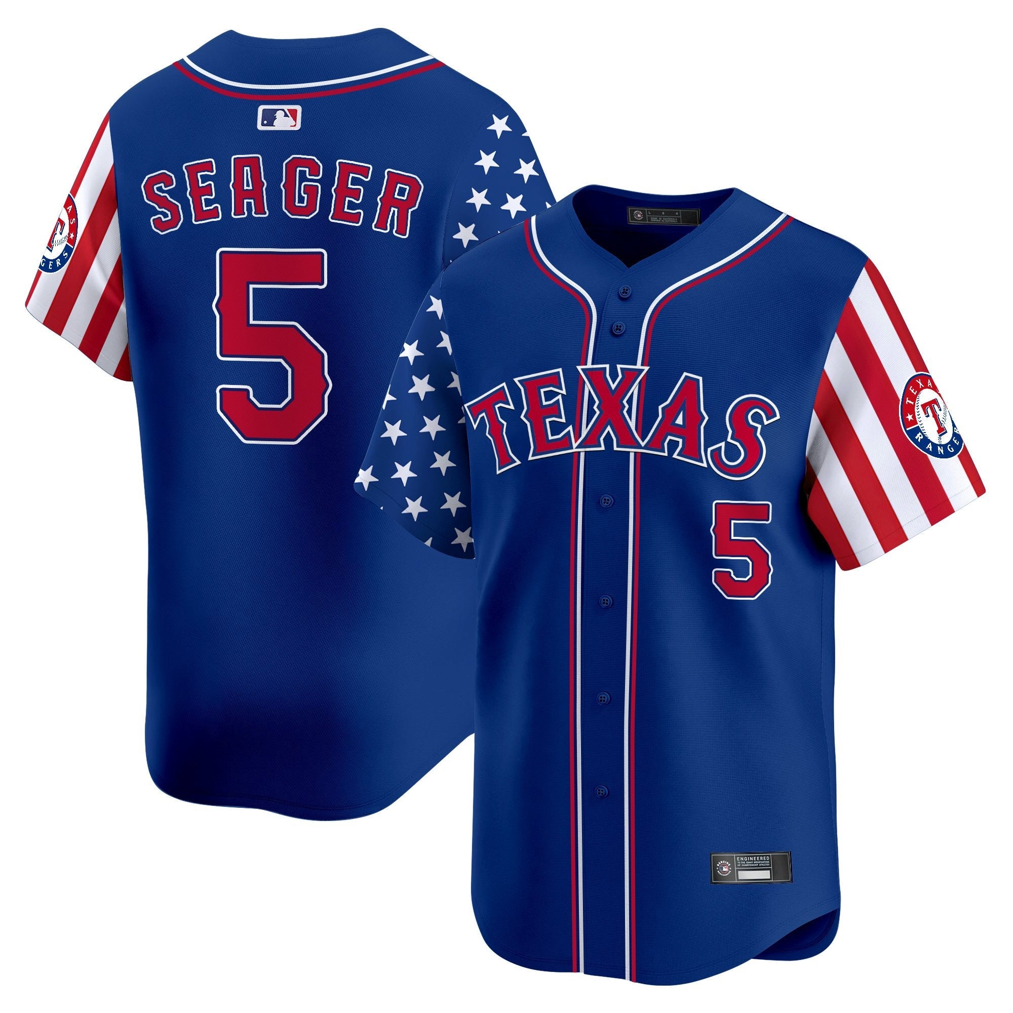 Men’s Texas 2025 Independence Day Vapor Premier Limited Jersey