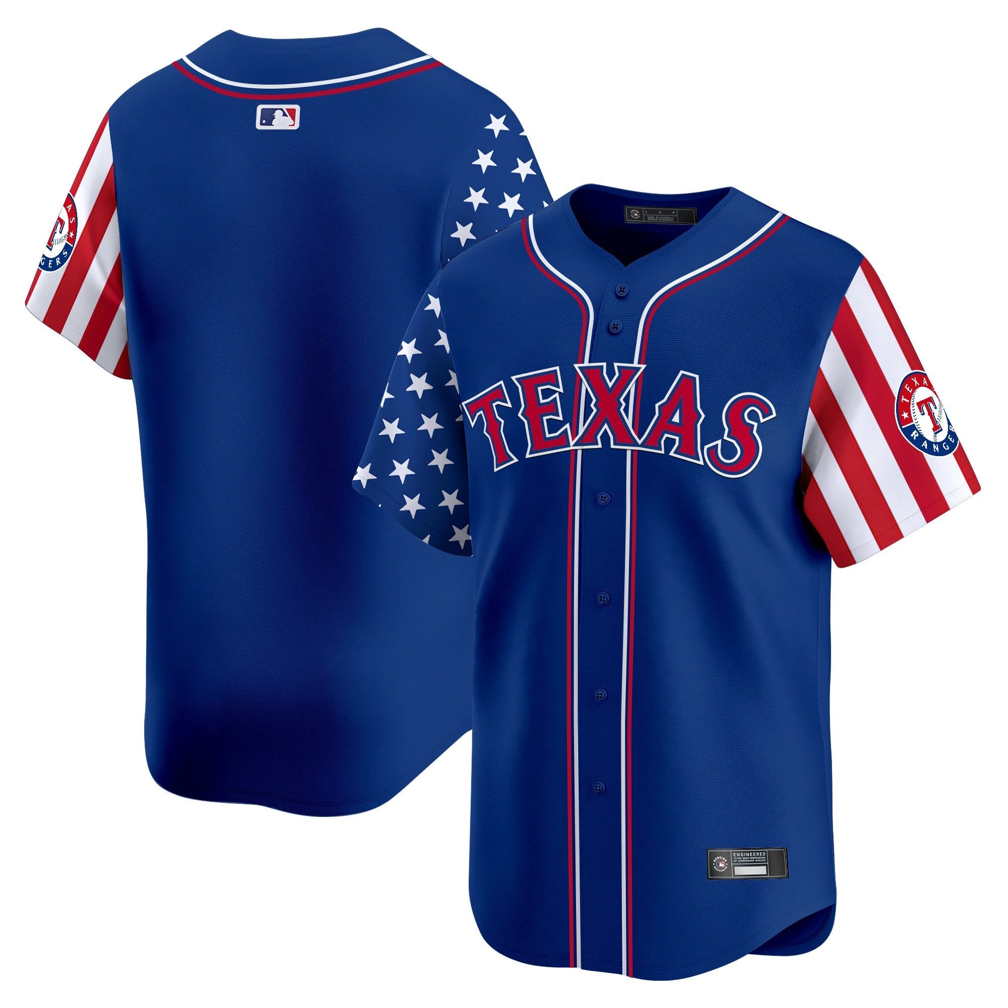 Men’s Texas 2025 Independence Day Vapor Premier Limited Jersey