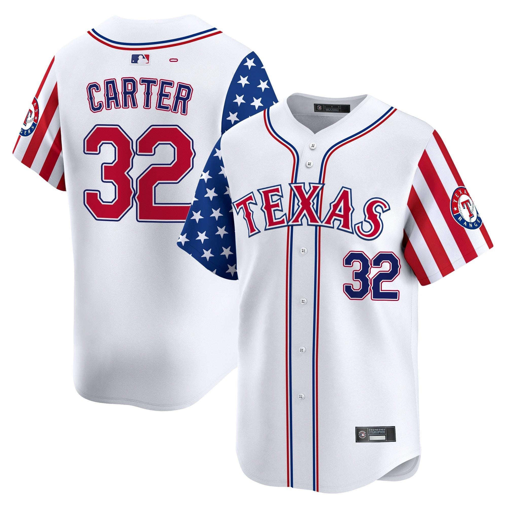 Men’s Texas 2025 Independence Day Vapor Premier Limited Jersey