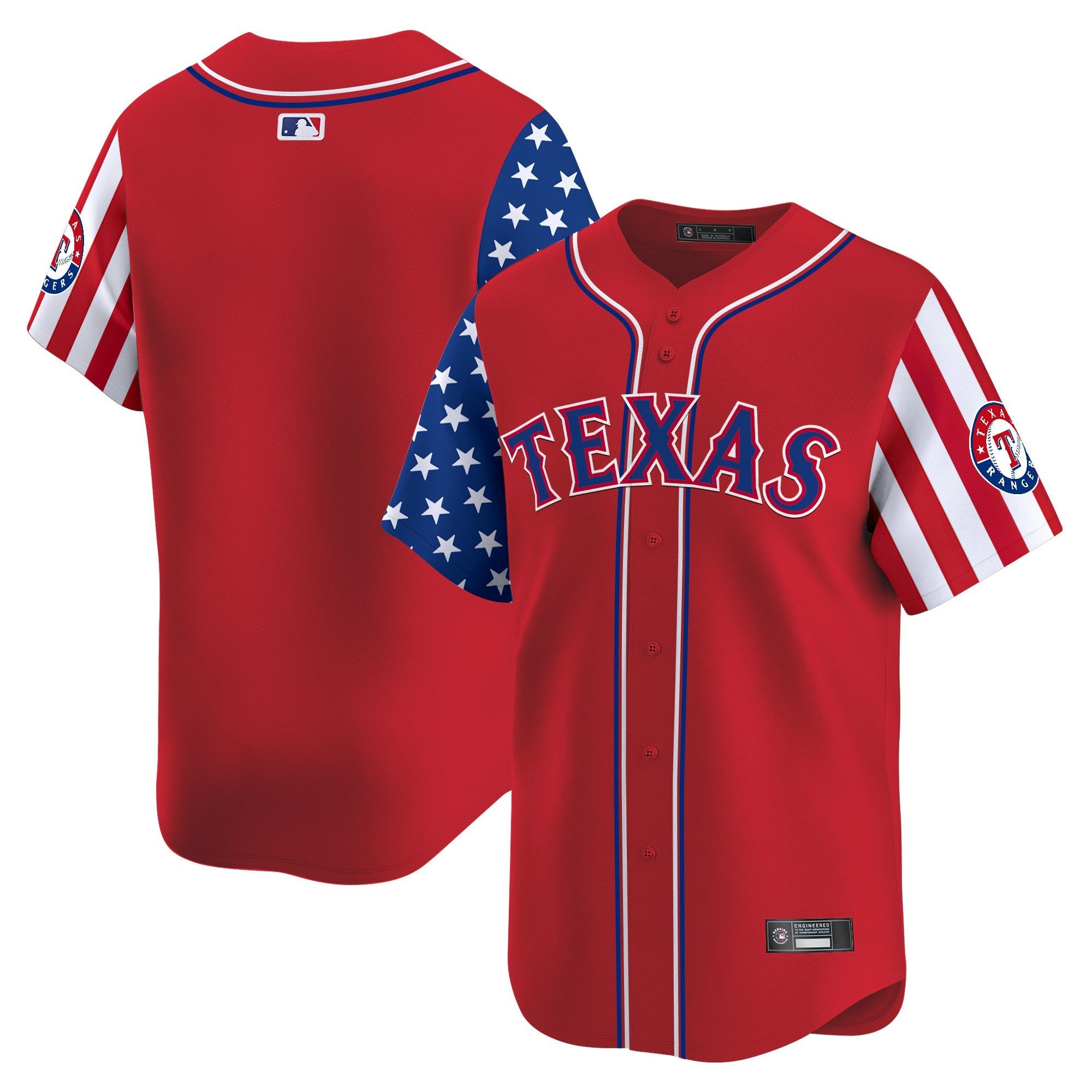 Men’s Texas 2025 Independence Day Vapor Premier Limited Jersey