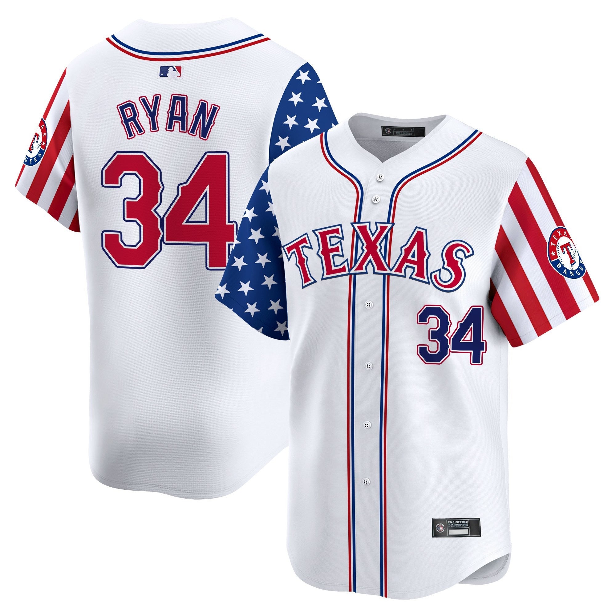 Men’s Texas 2025 Independence Day Vapor Premier Limited Jersey
