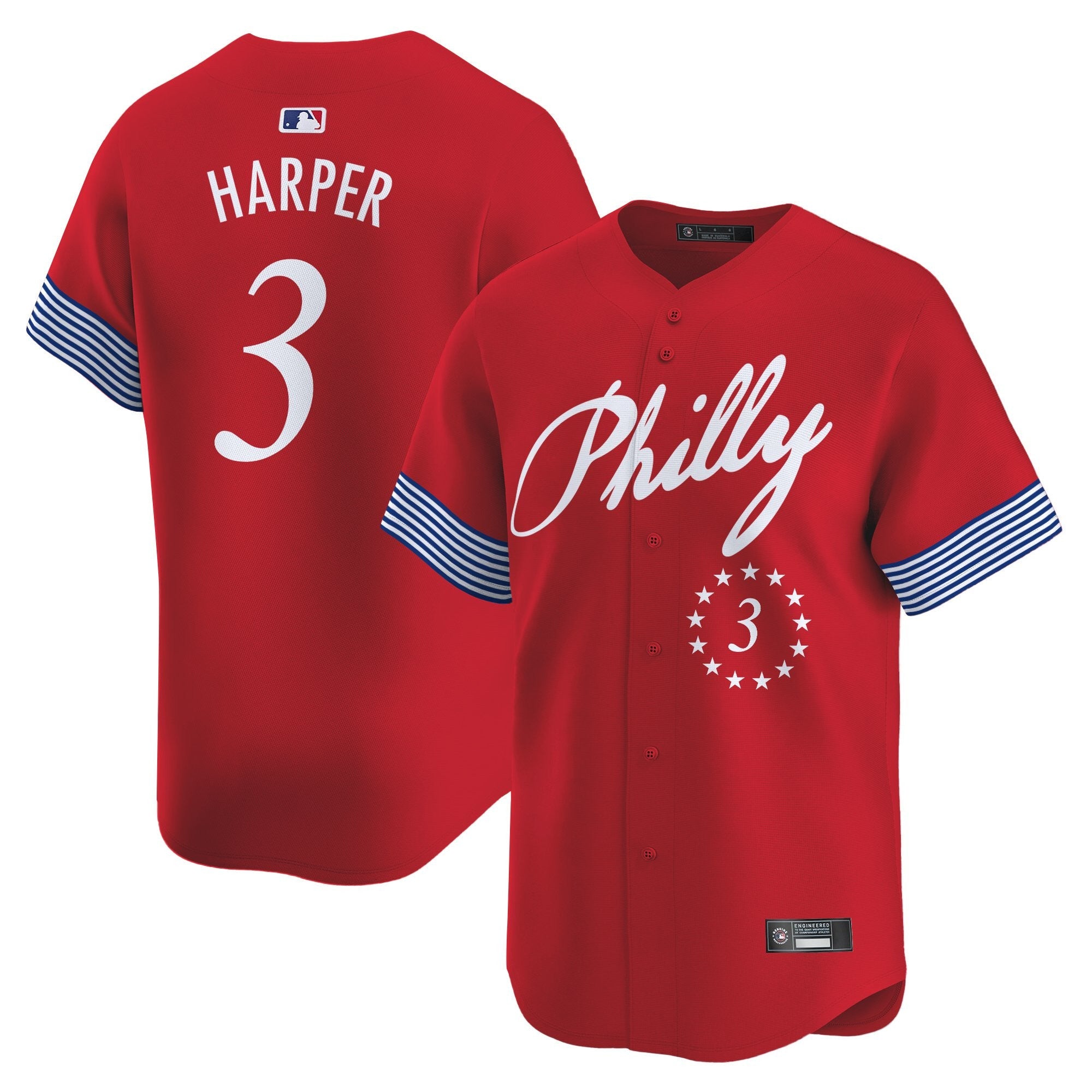 Men’s Philadelphia 2025 Independence Day Vapor Premier Limited Jersey V2