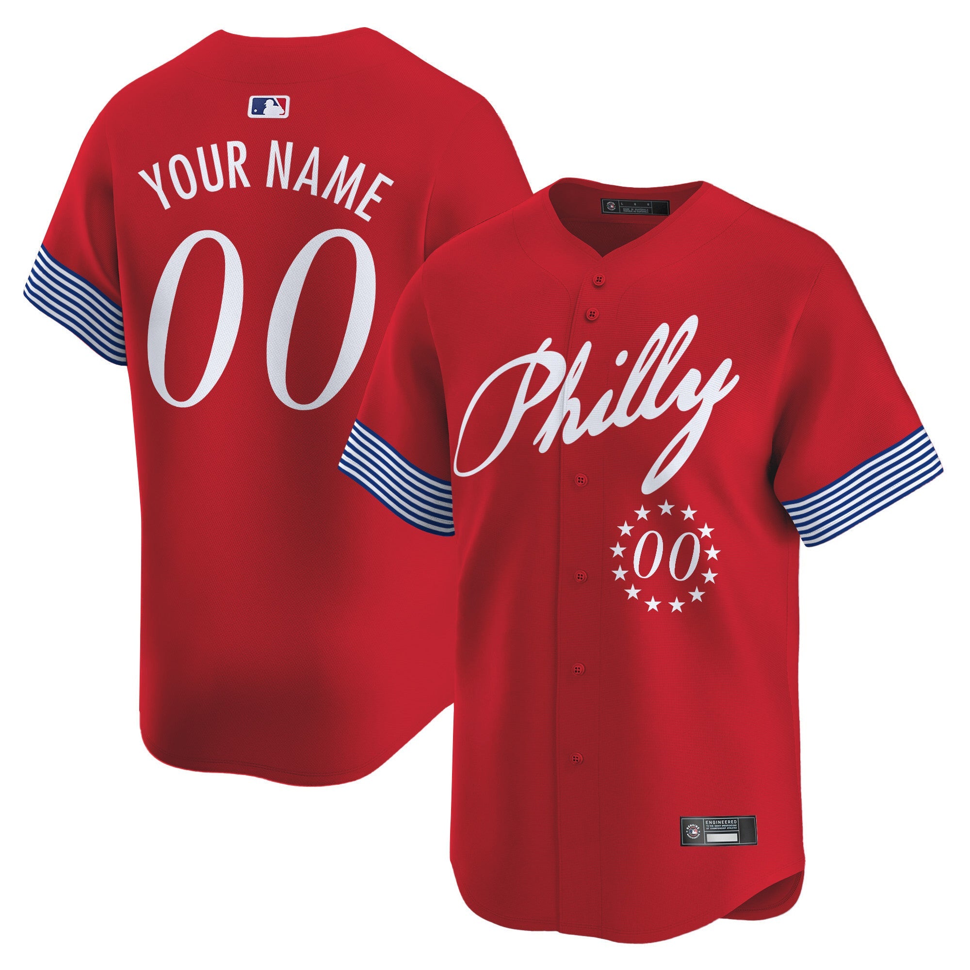 Philadelphia 2025 Independence Day Vapor Premier Limited Custom Jersey V2