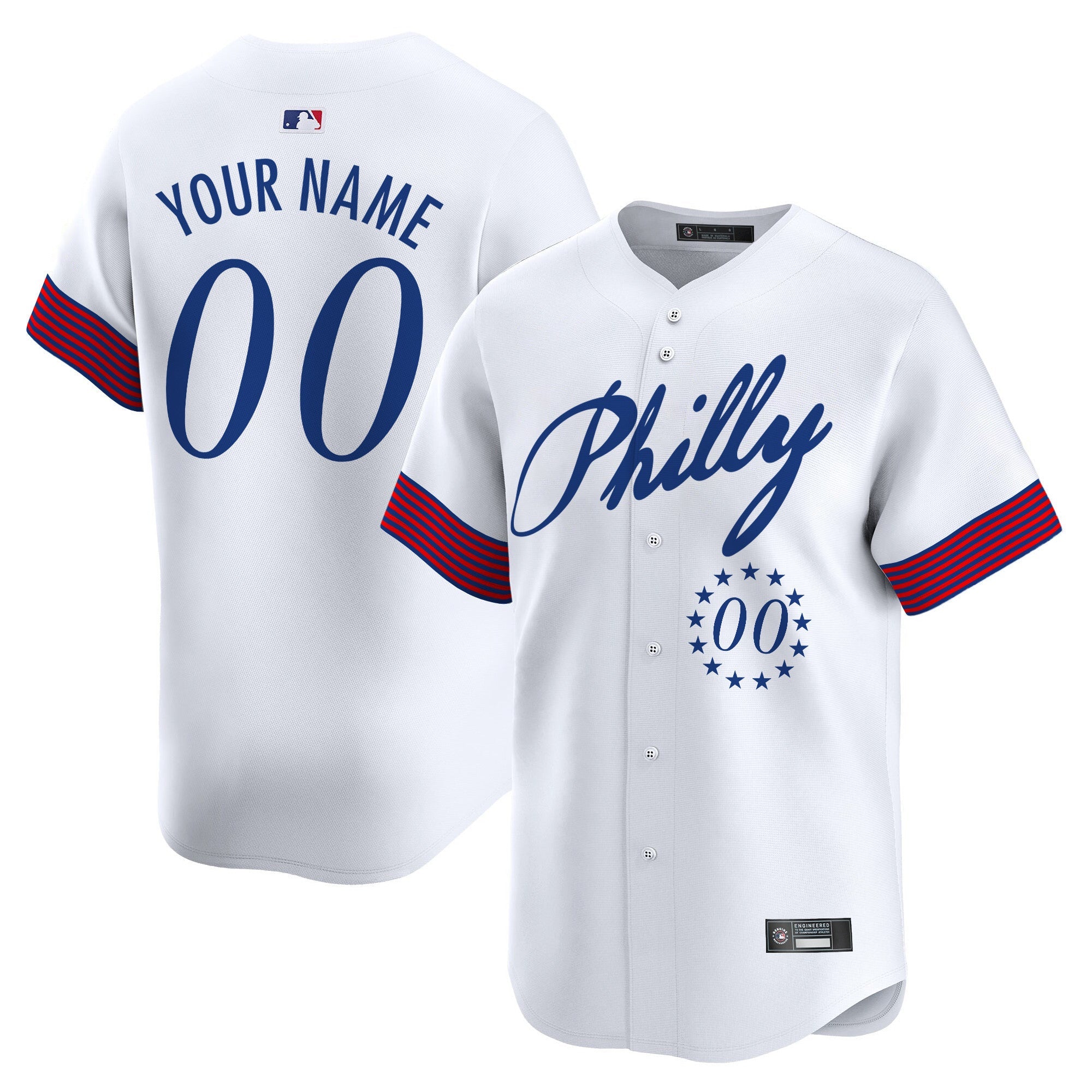 Philadelphia 2025 Independence Day Vapor Premier Limited Custom Jersey V2