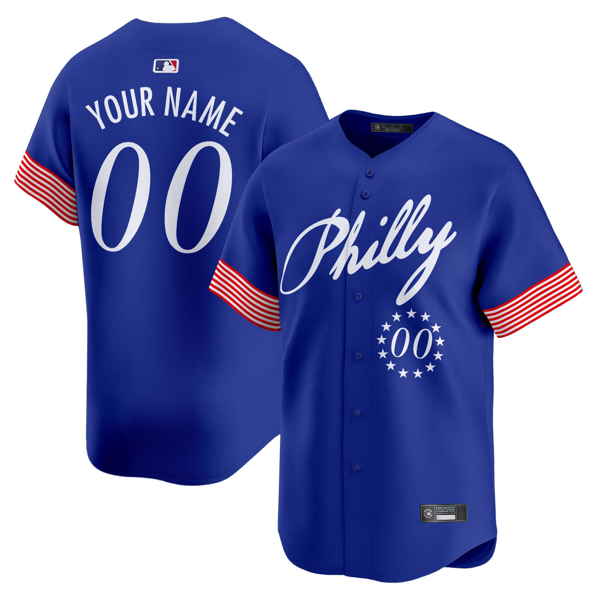 Philadelphia 2025 Independence Day Vapor Premier Limited Custom Jersey V2
