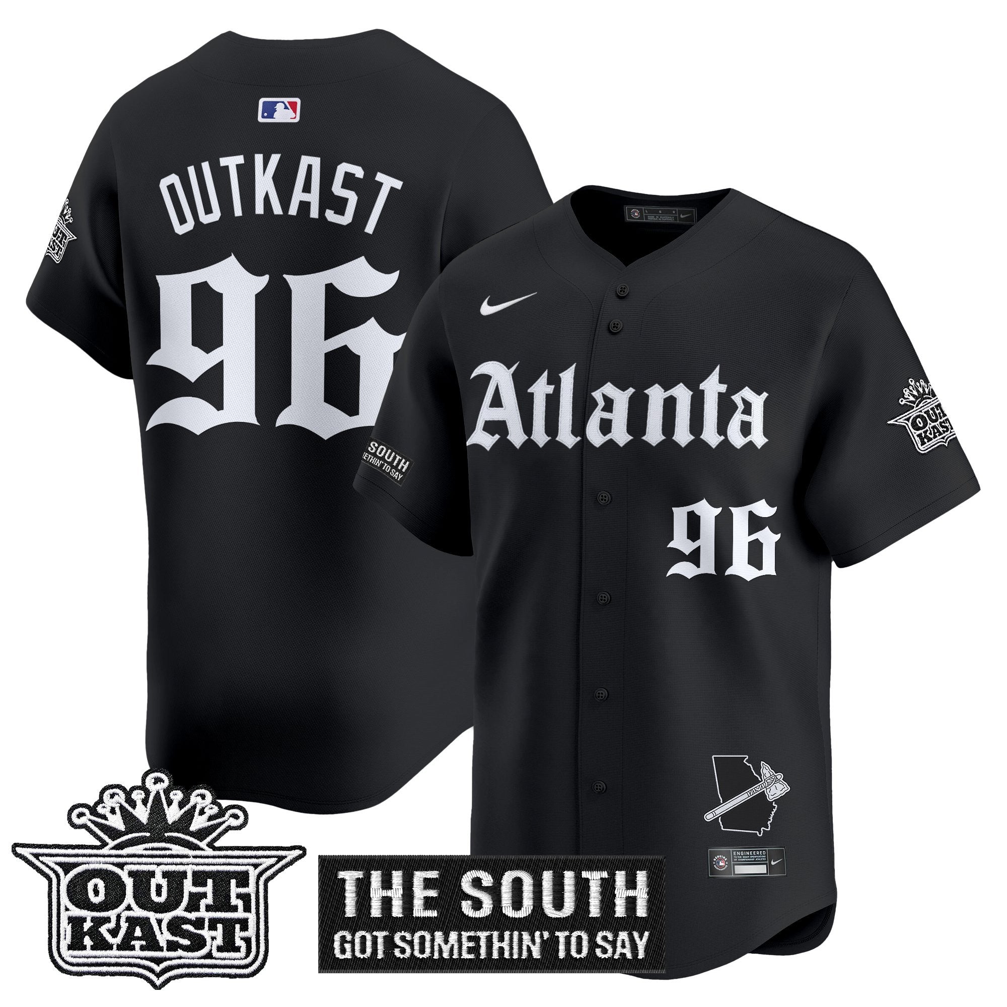 Men’s Atlanta ‘Gothic South x Outkast Edition’ Vapor Premier Limited Jersey