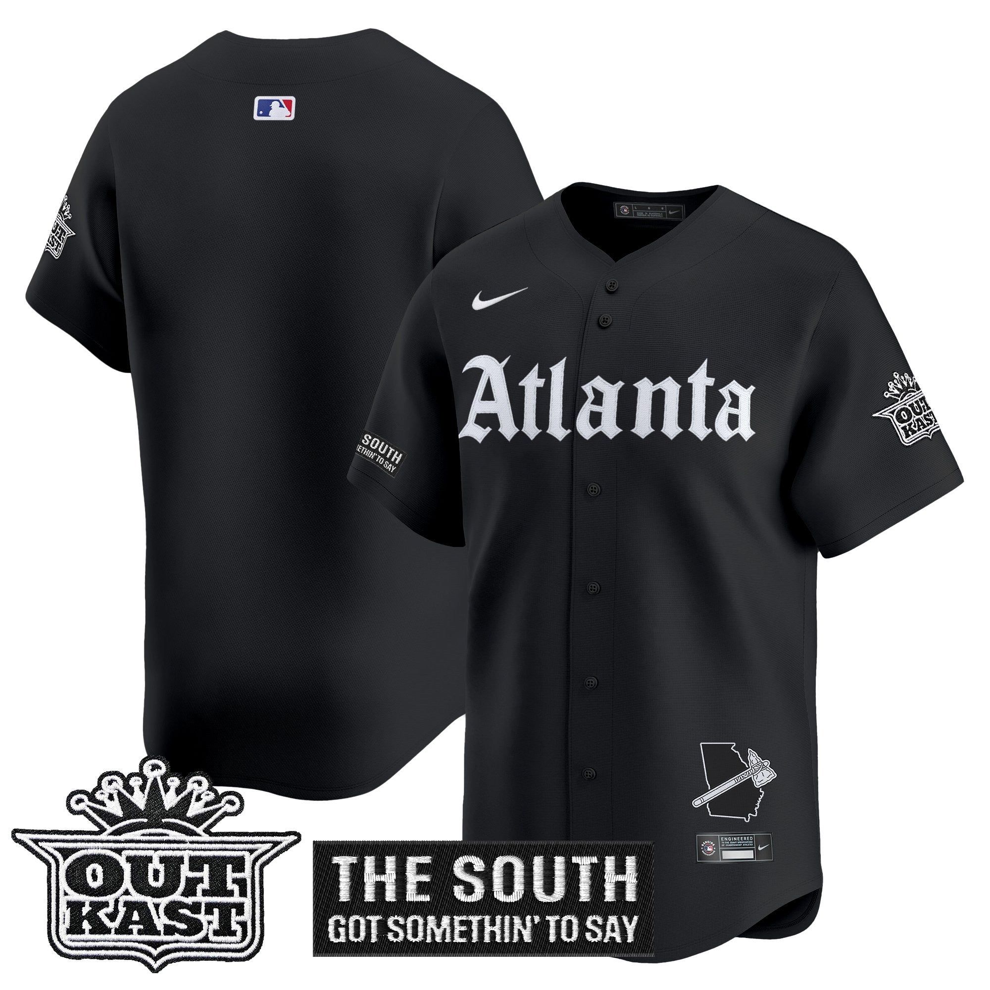 Men’s Atlanta ‘Gothic South x Outkast Edition’ Vapor Premier Limited Jersey