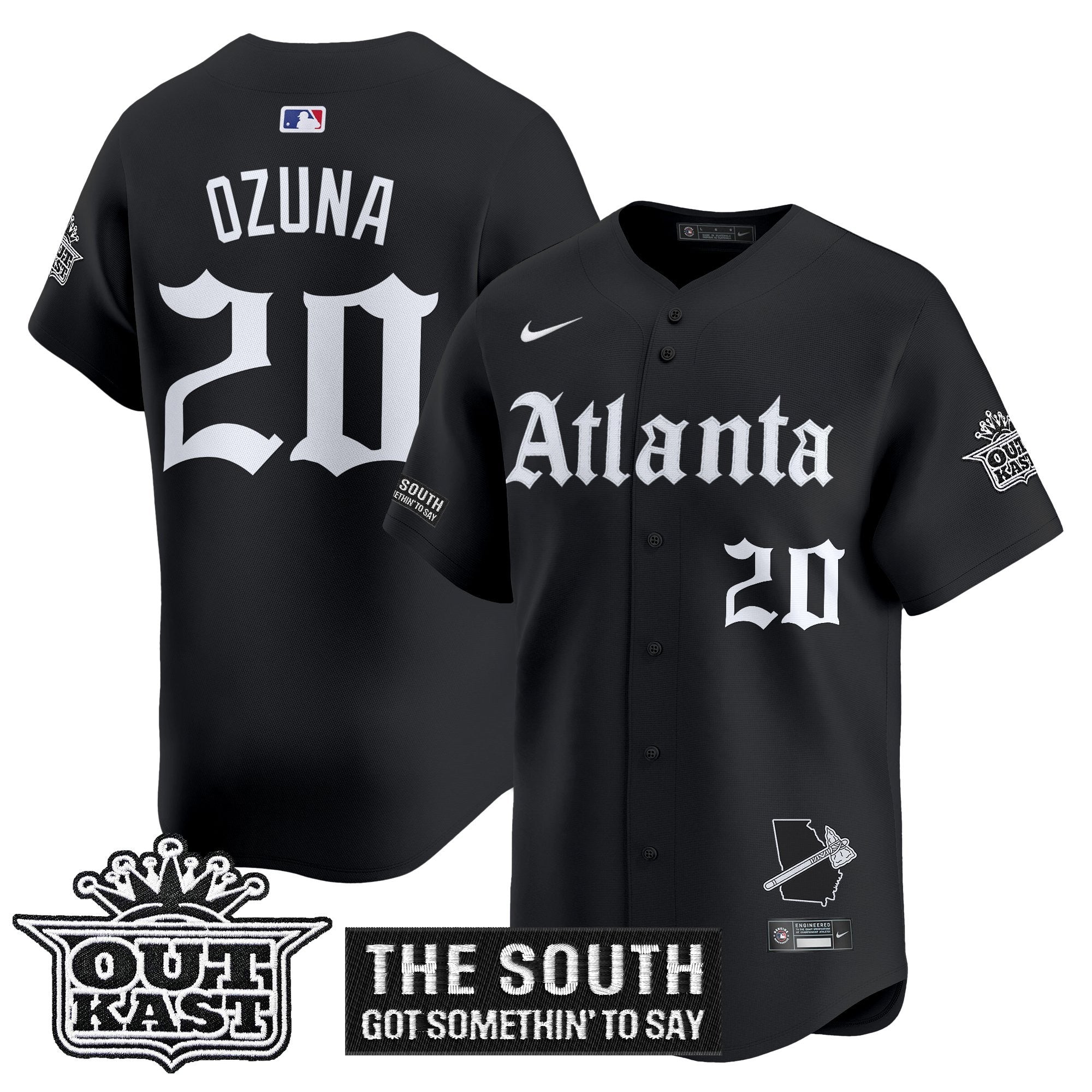 Men’s Atlanta ‘Gothic South x Outkast Edition’ Vapor Premier Limited Jersey