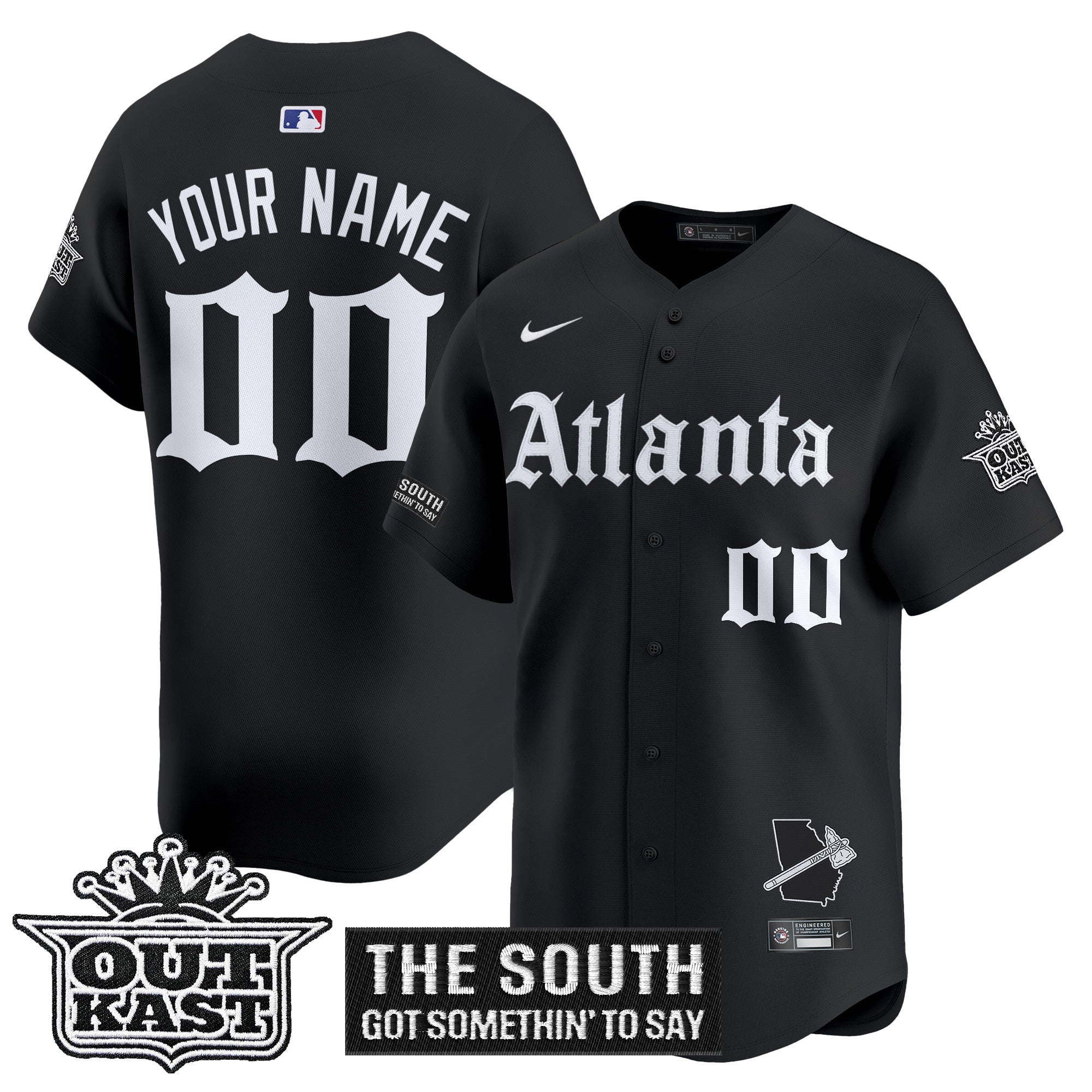 Atlanta ‘Gothic South x Outkast Edition’ Vapor Premier Limited Custom Jersey
