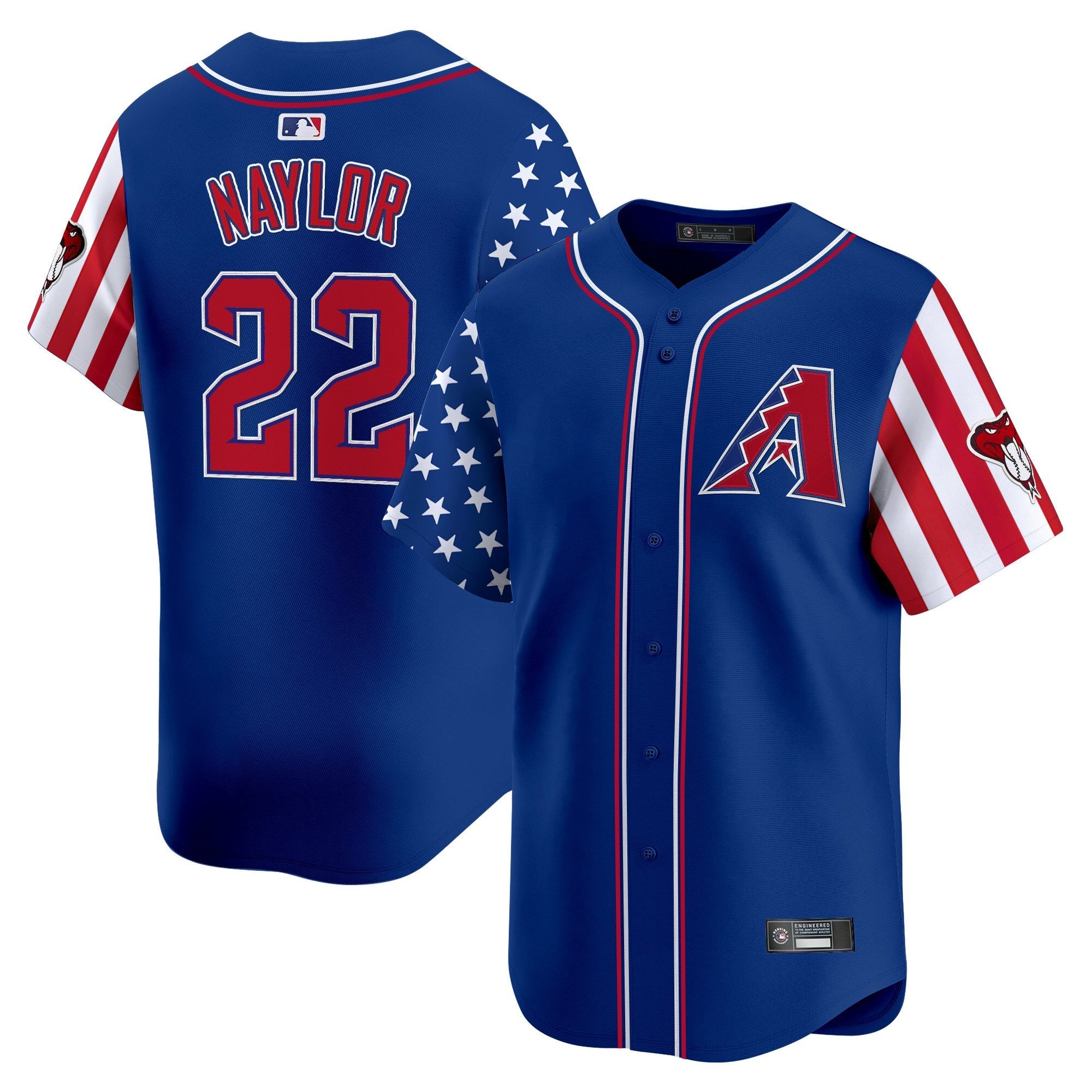 Men’s Arizona 2025 Independence Day Vapor Premier Limited Jersey