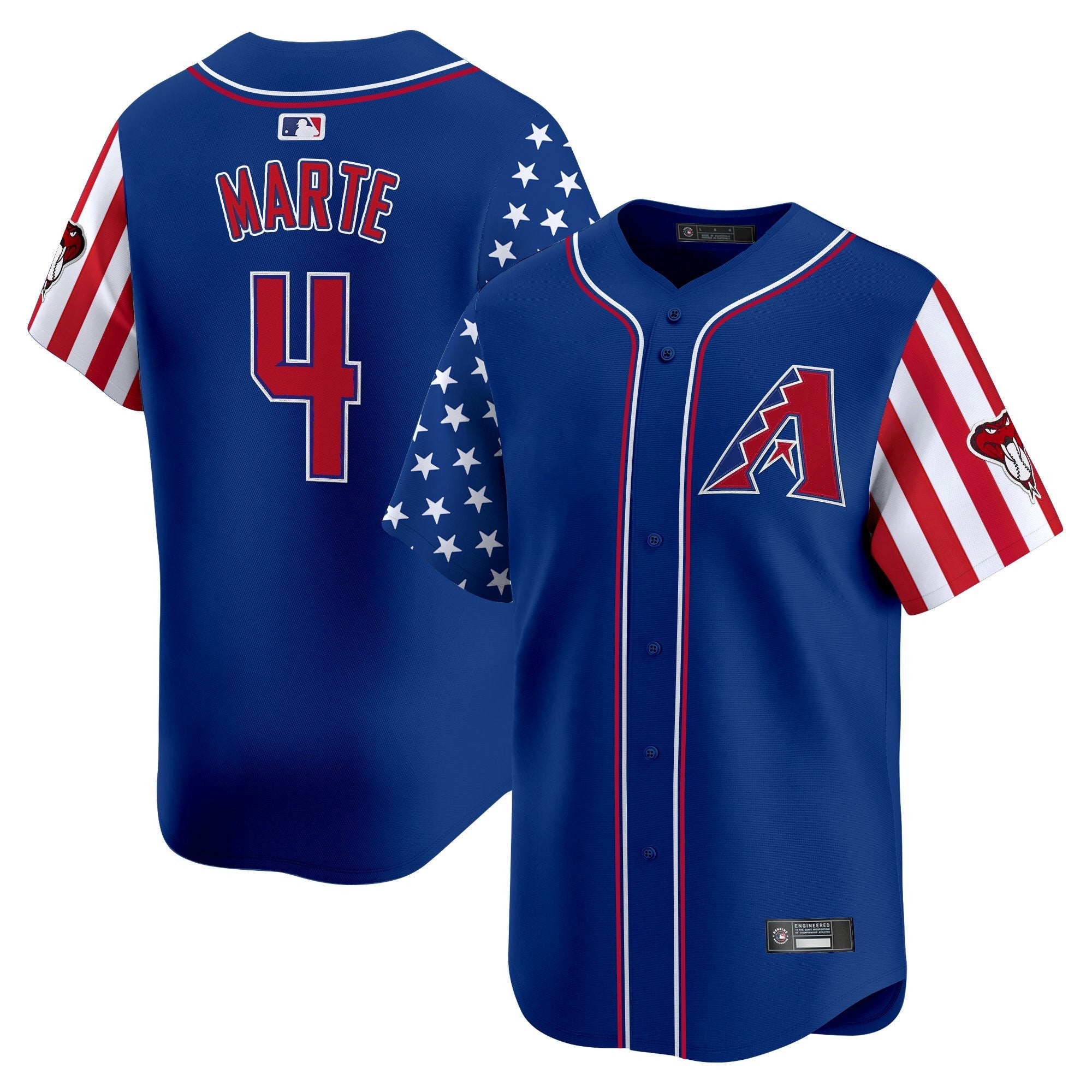 Men’s Arizona 2025 Independence Day Vapor Premier Limited Jersey