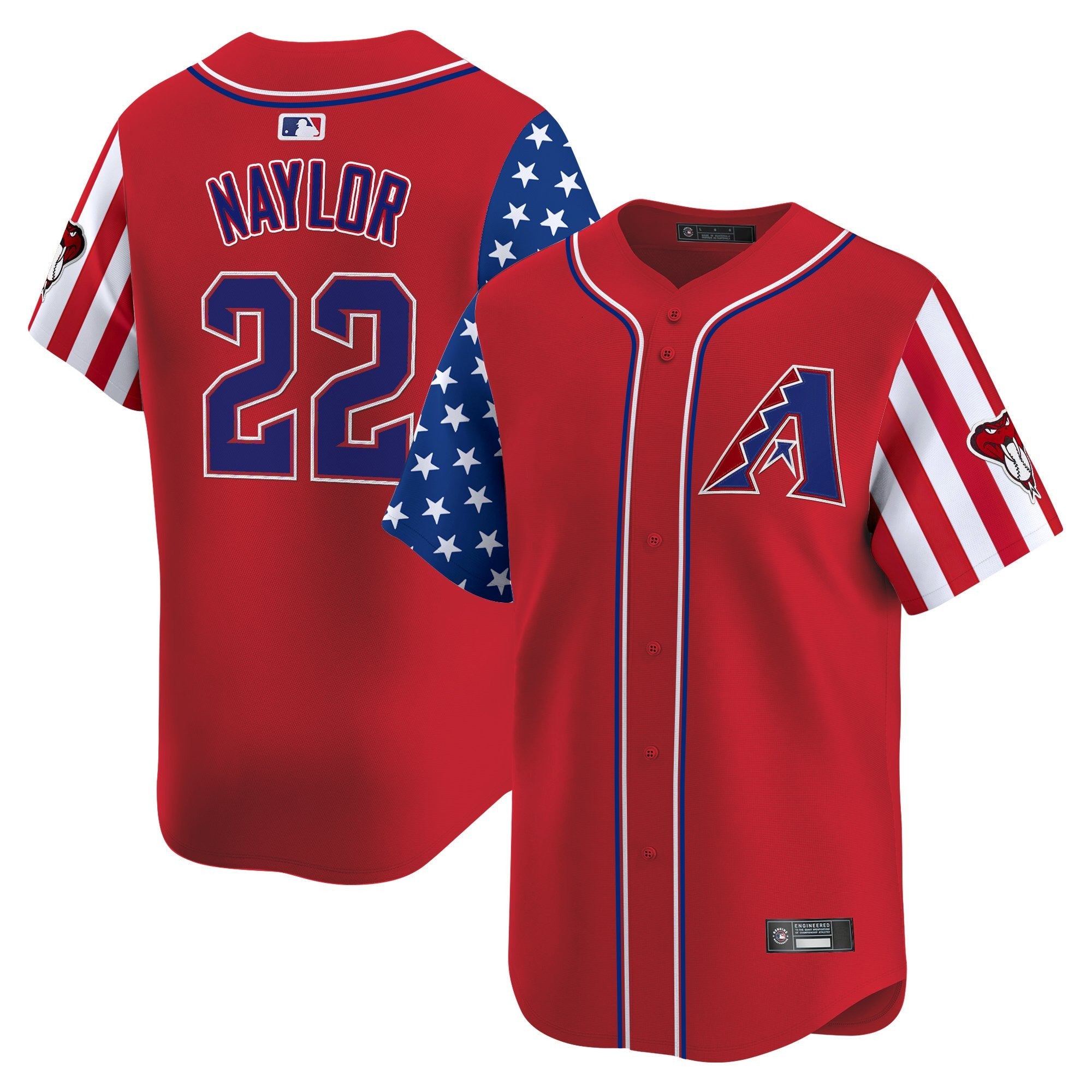 Men’s Arizona 2025 Independence Day Vapor Premier Limited Jersey