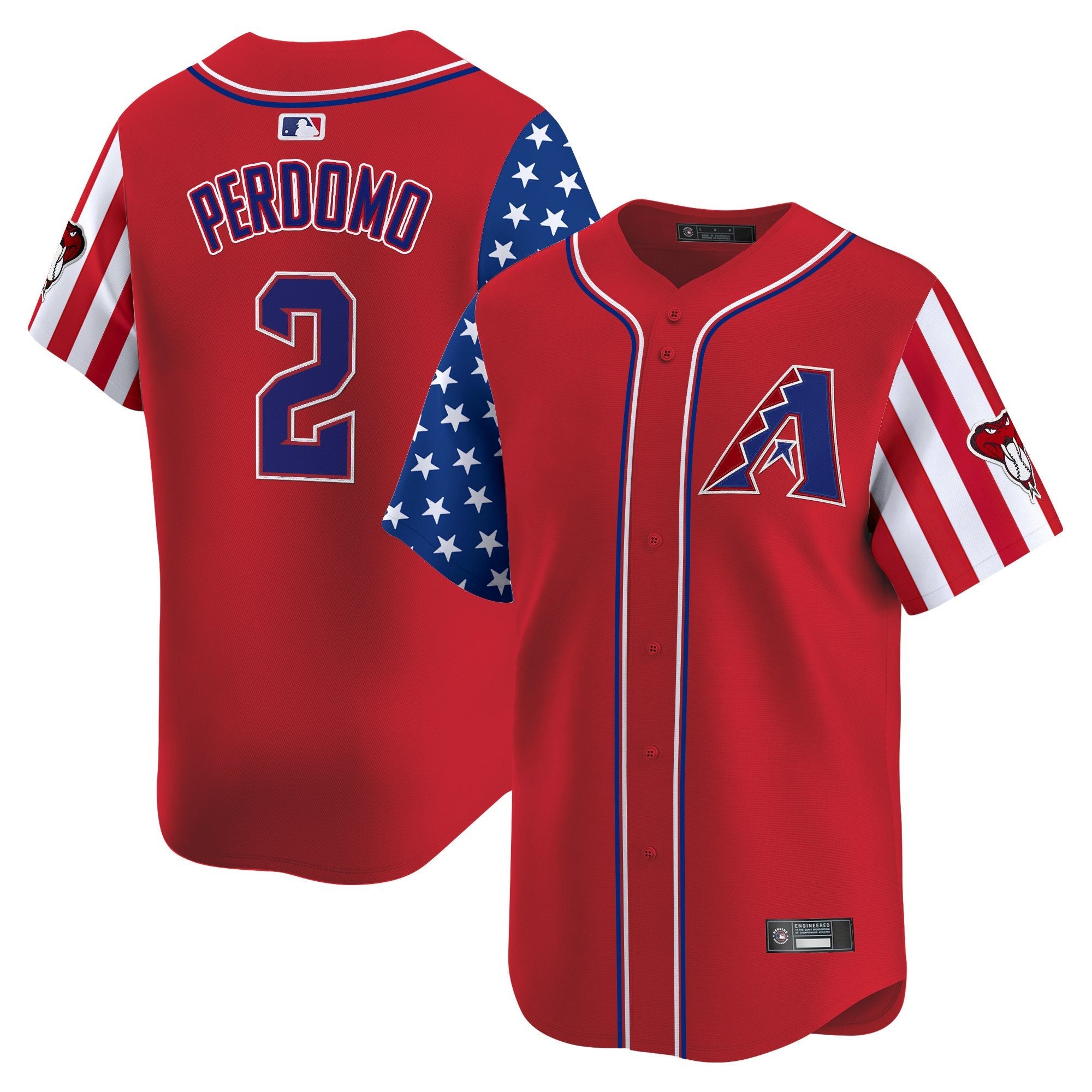 Men’s Arizona 2025 Independence Day Vapor Premier Limited Jersey