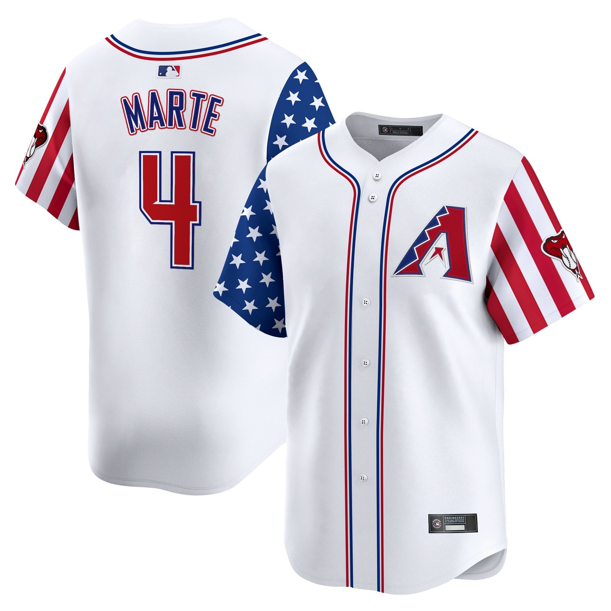 Men’s Arizona 2025 Independence Day Vapor Premier Limited Jersey