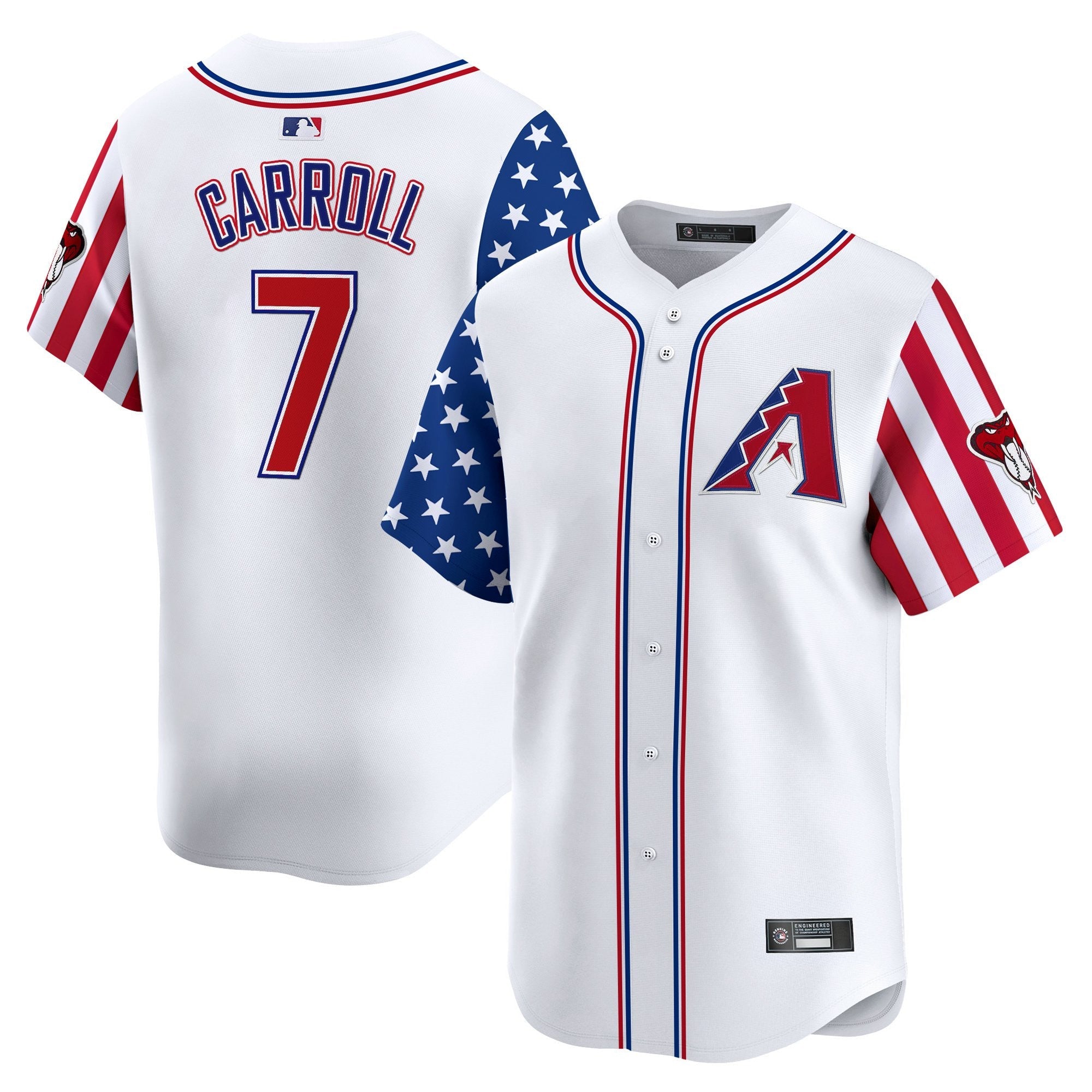 Men’s Arizona 2025 Independence Day Vapor Premier Limited Jersey