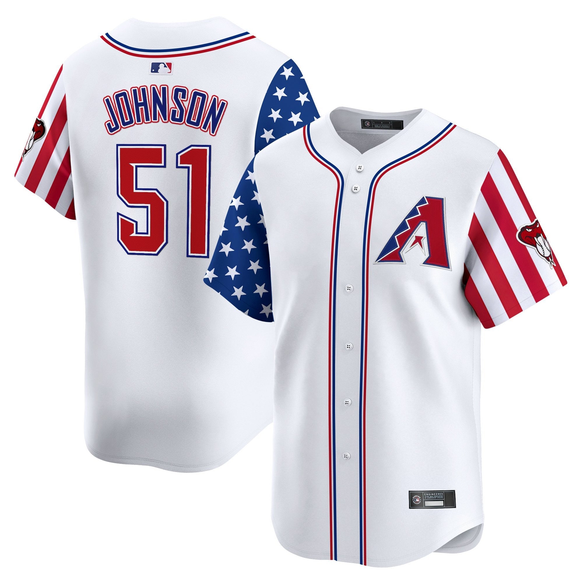 Men’s Arizona 2025 Independence Day Vapor Premier Limited Jersey