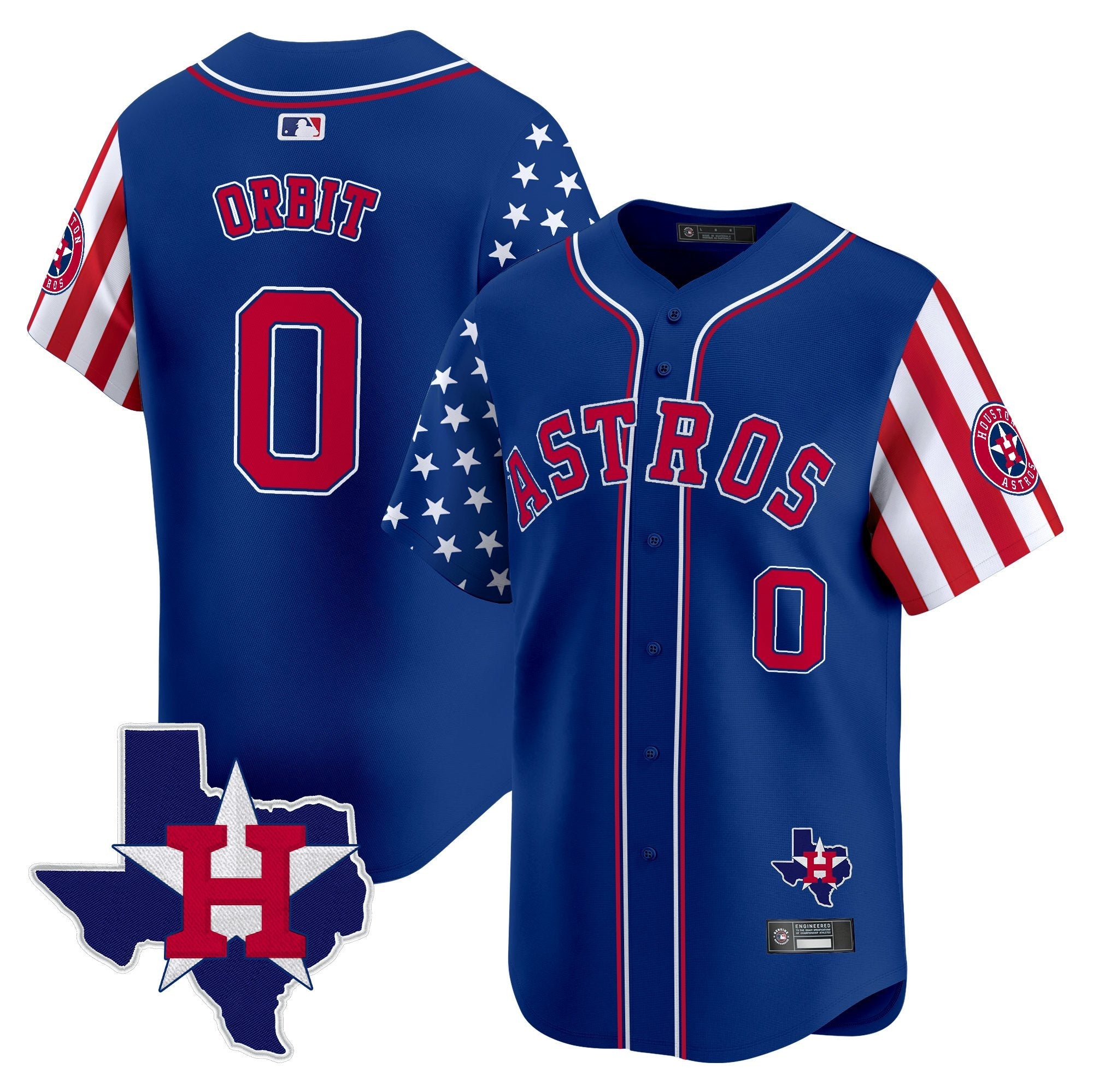 Men’s Houston 2025 Independence Day Vapor Premier Limited Jersey