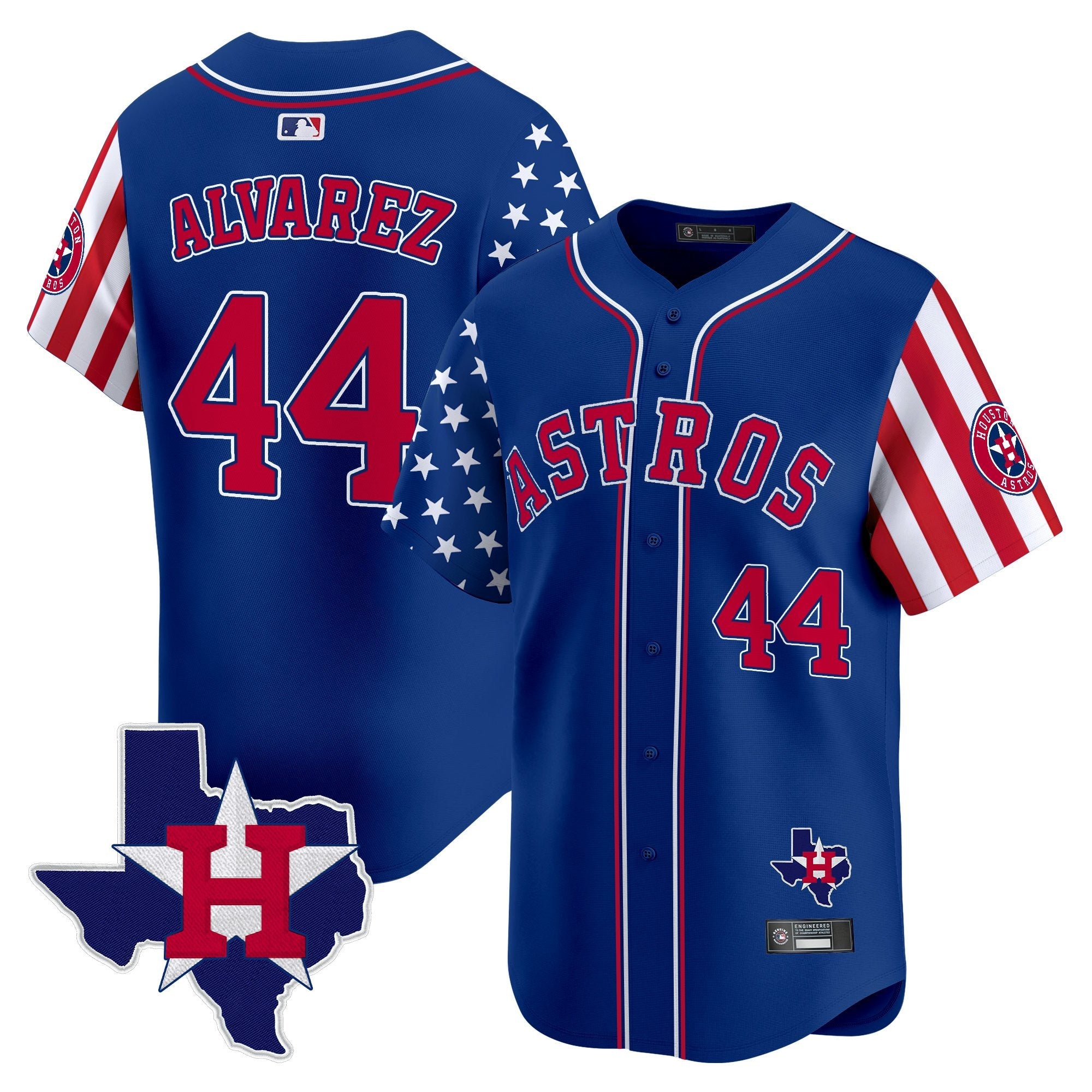 Men’s Houston 2025 Independence Day Vapor Premier Limited Jersey