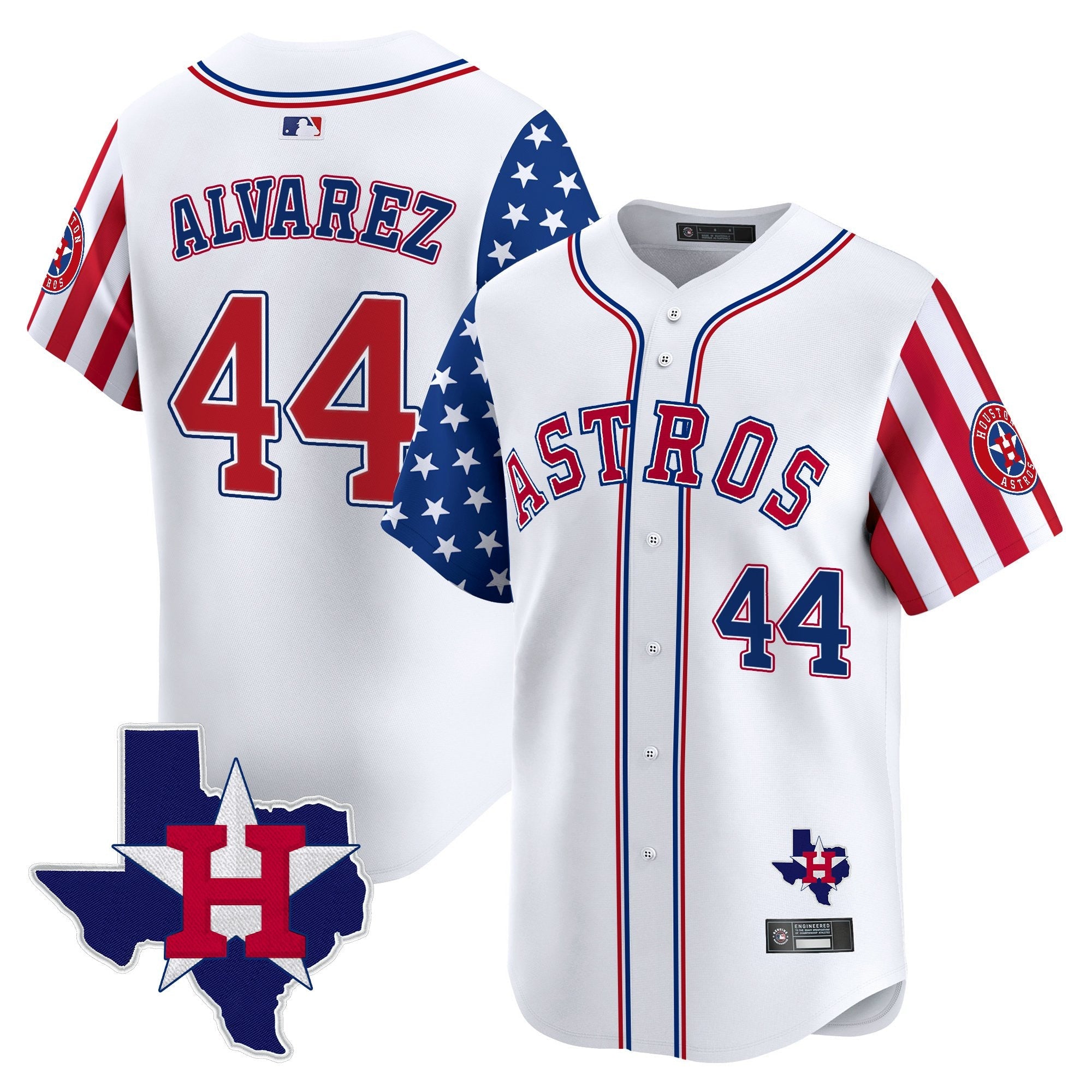 Men’s Houston 2025 Independence Day Vapor Premier Limited Jersey