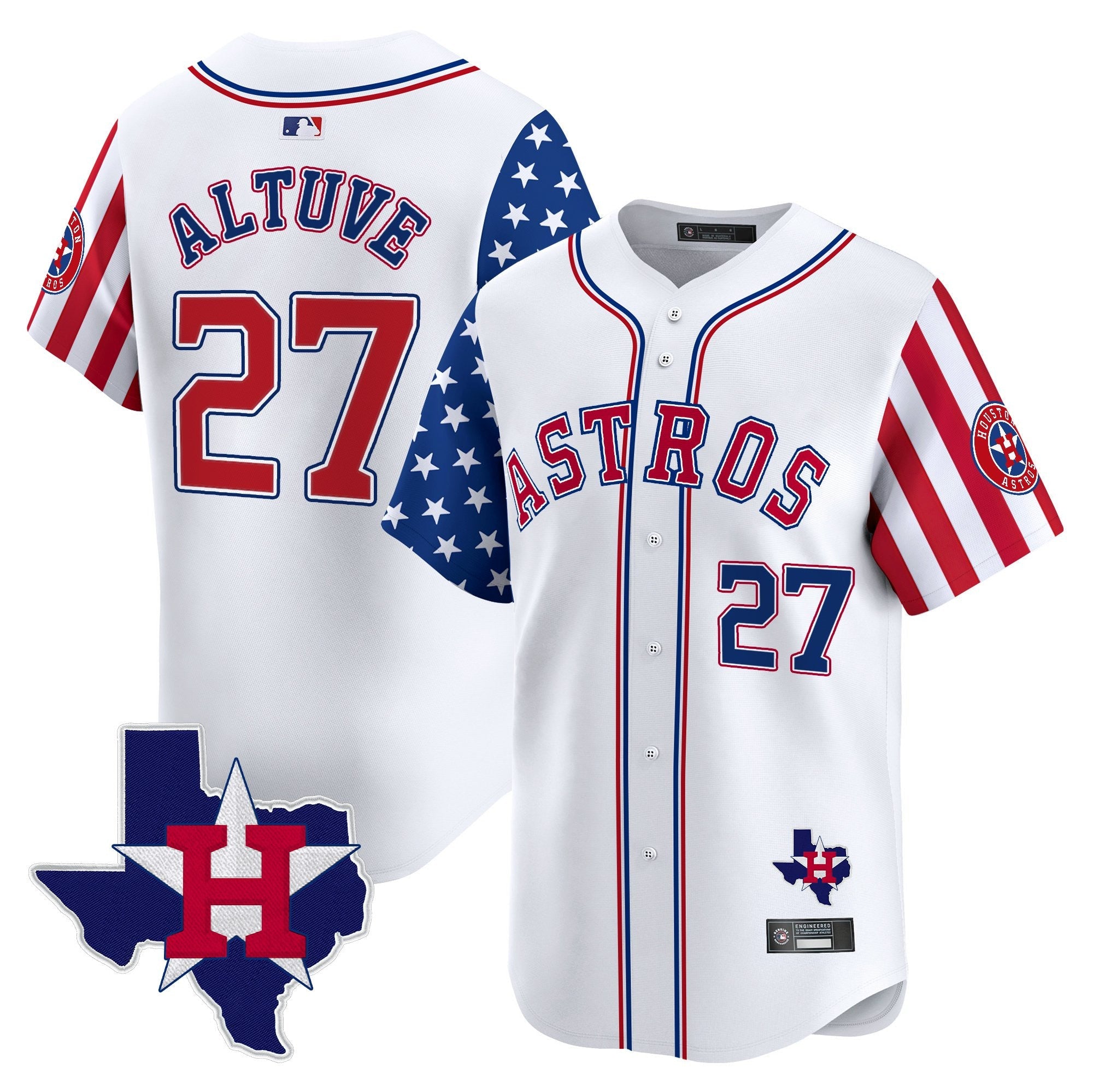 Men’s Houston 2025 Independence Day Vapor Premier Limited Jersey